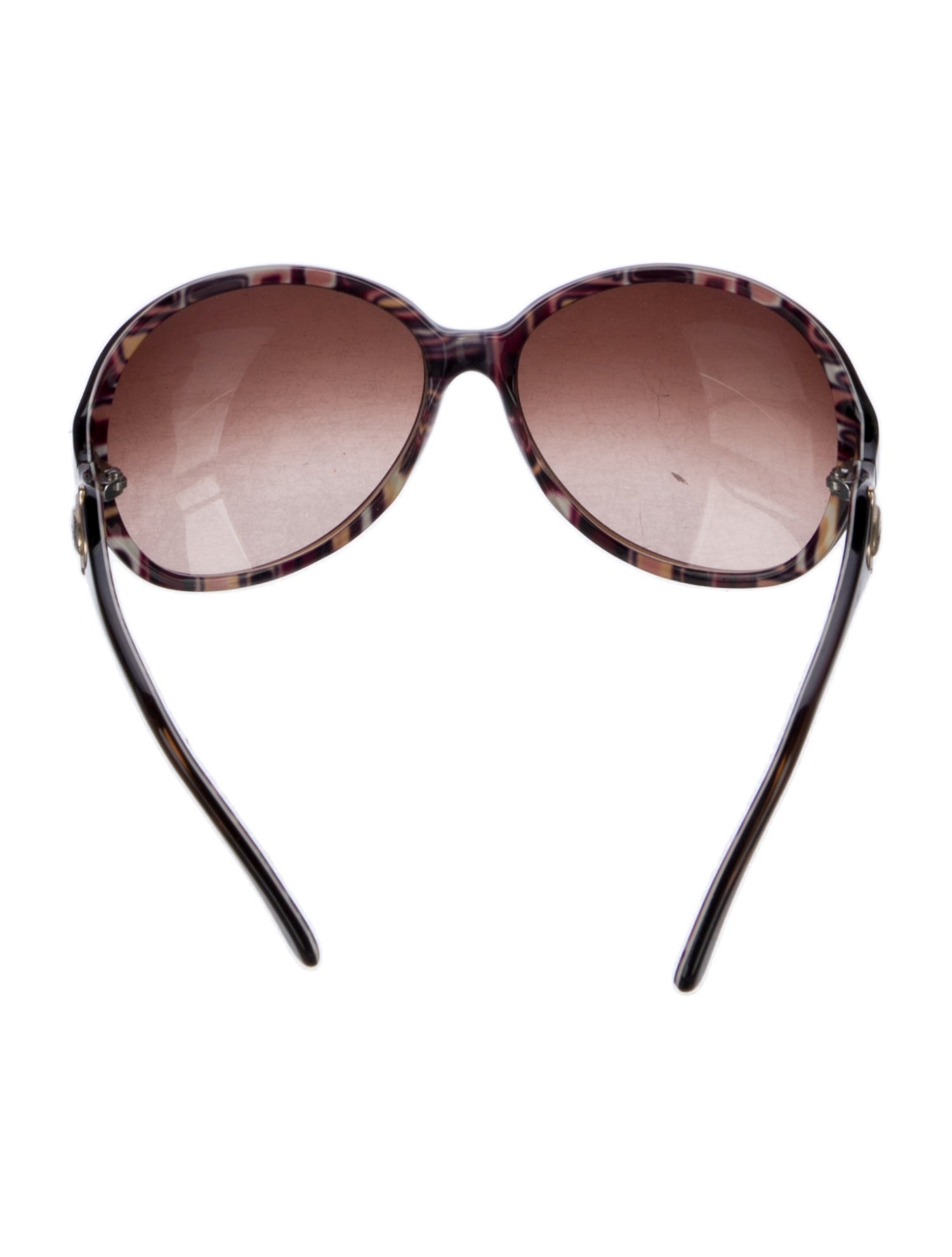 Emilio Pucci Oversize Gradient Sunglasses