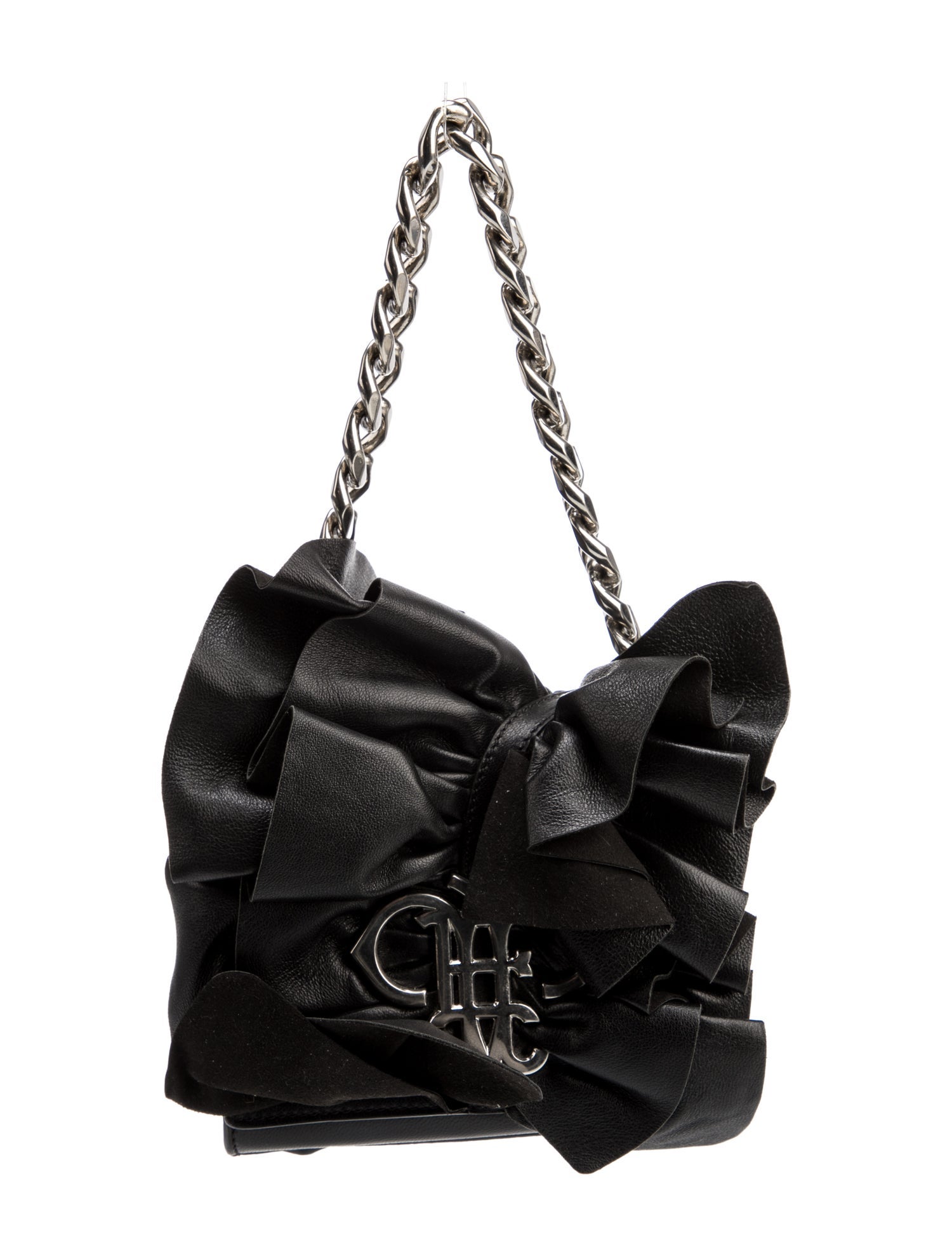 Emilio Pucci Leather Top Handle Bag