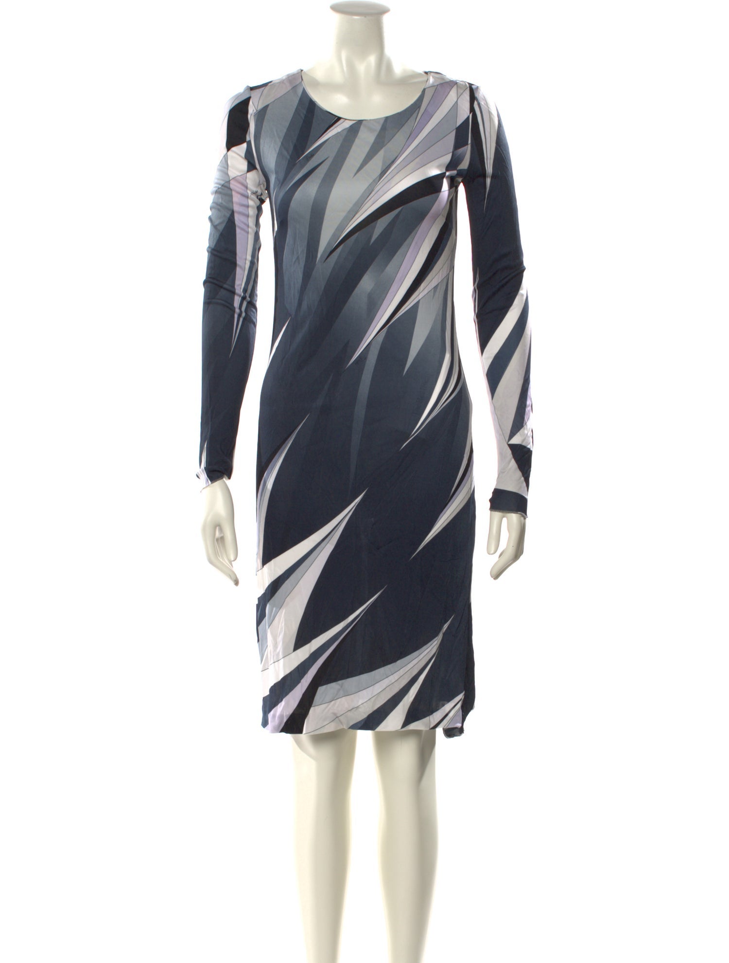 Emilio Pucci Silk Knee-Length Dress