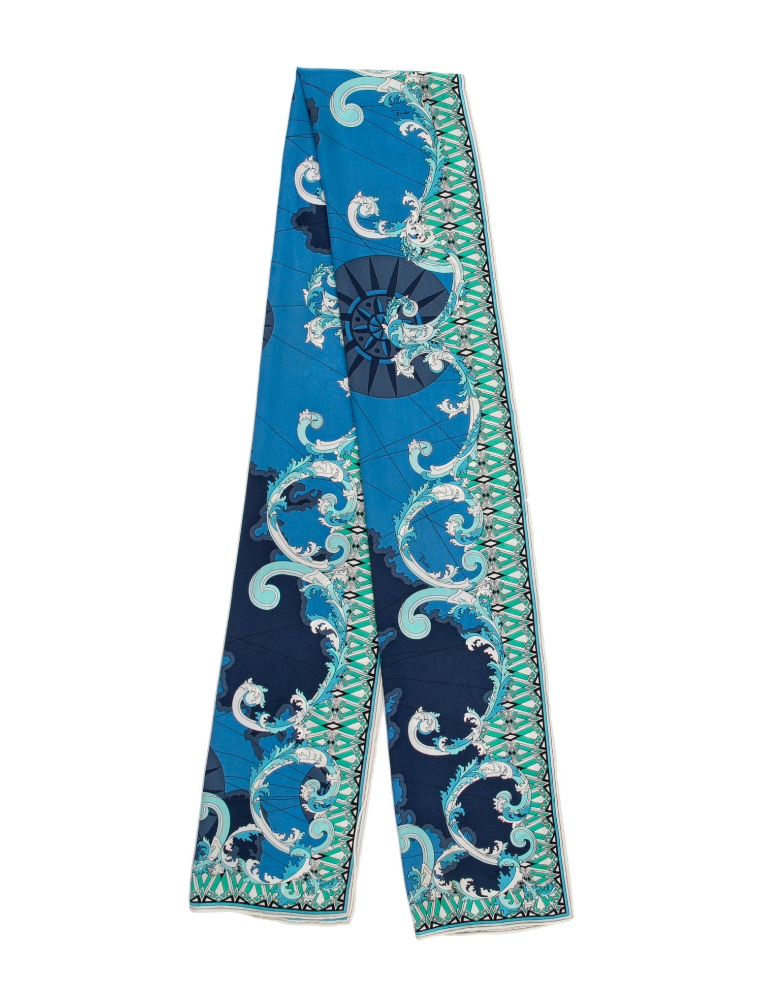 Emilio Pucci Silk Printed Scarf