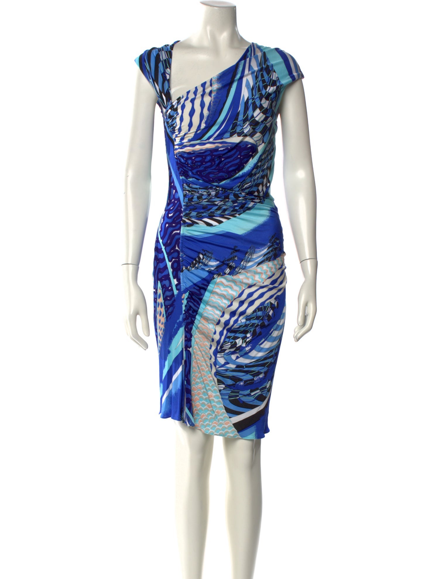 Emilio Pucci Printed Knee-Length Dress