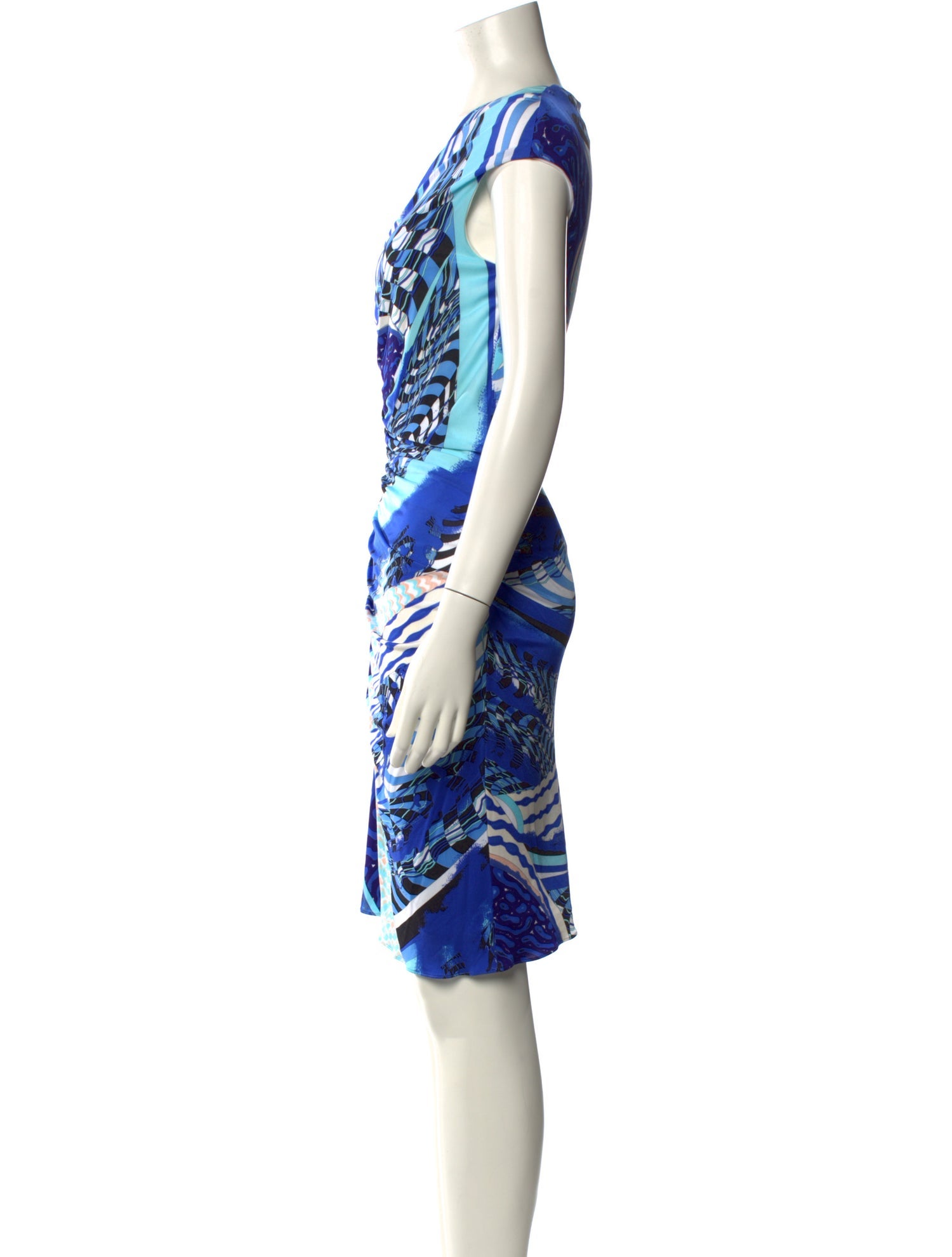 Emilio Pucci Printed Knee-Length Dress