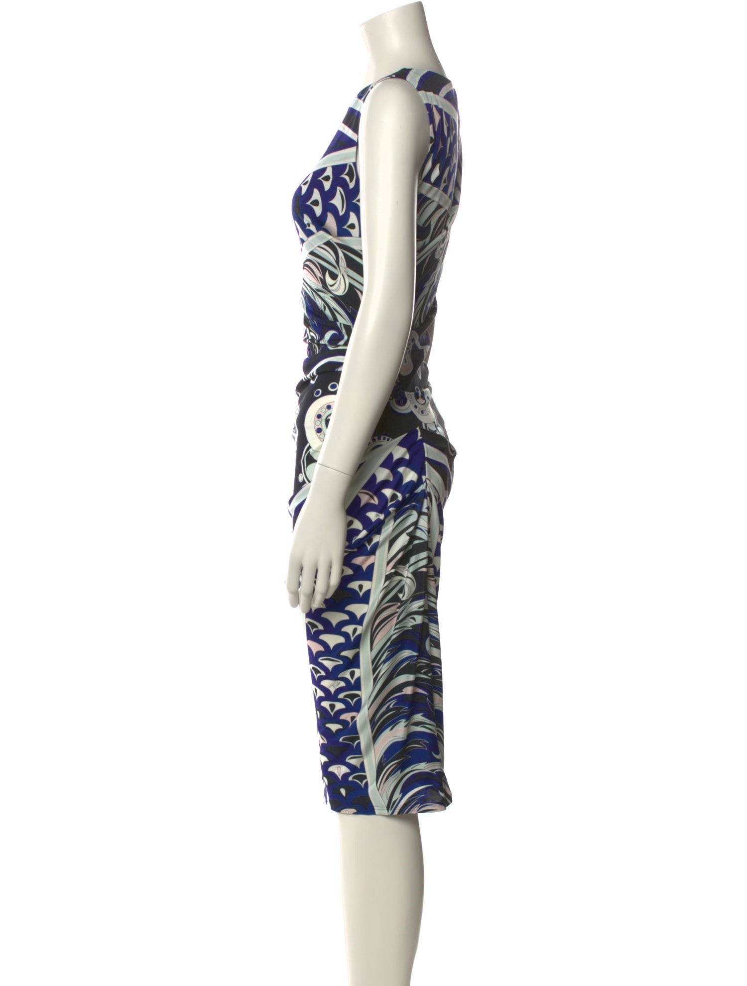 Emilio Pucci Silk Midi Length Dress
