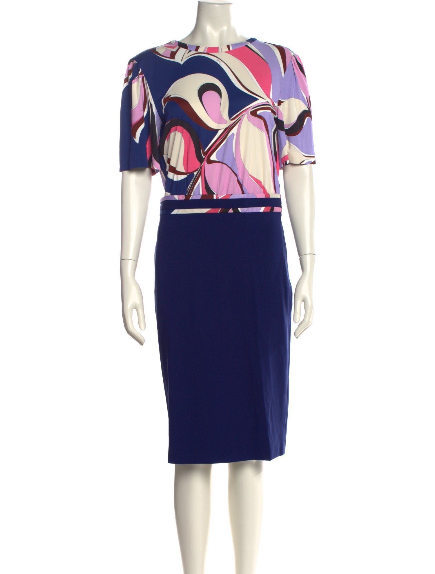Emilio Pucci Wool Knee-Length Dress w/ Tags