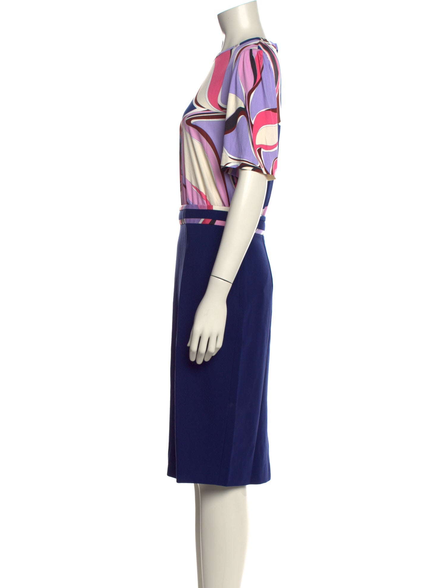 Emilio Pucci Wool Knee-Length Dress w/ Tags