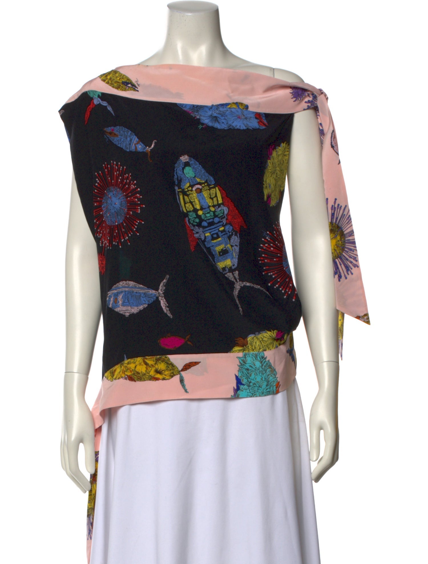 Emilio Pucci Silk Printed Blouse