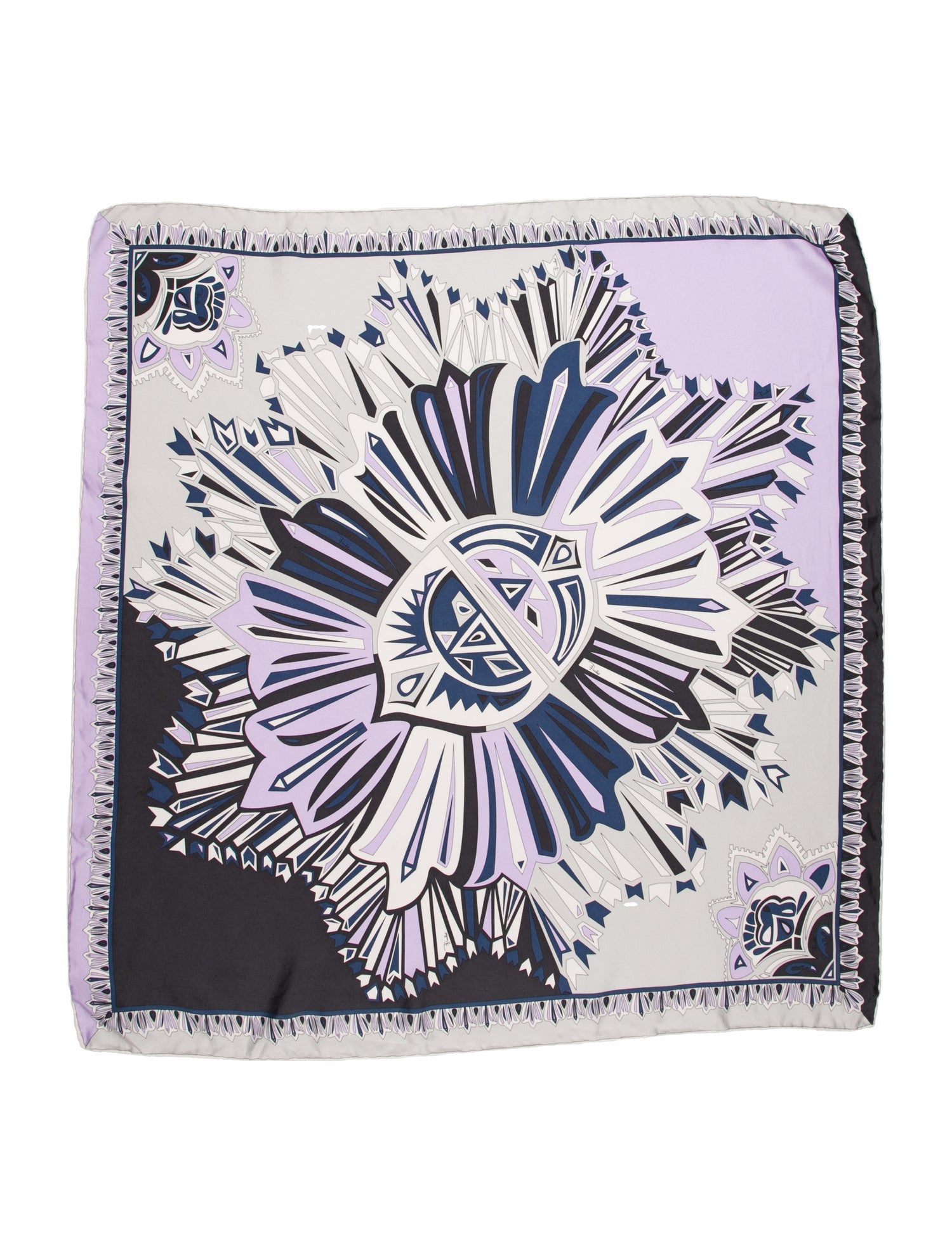 Emilio Pucci Silk Printed Scarf