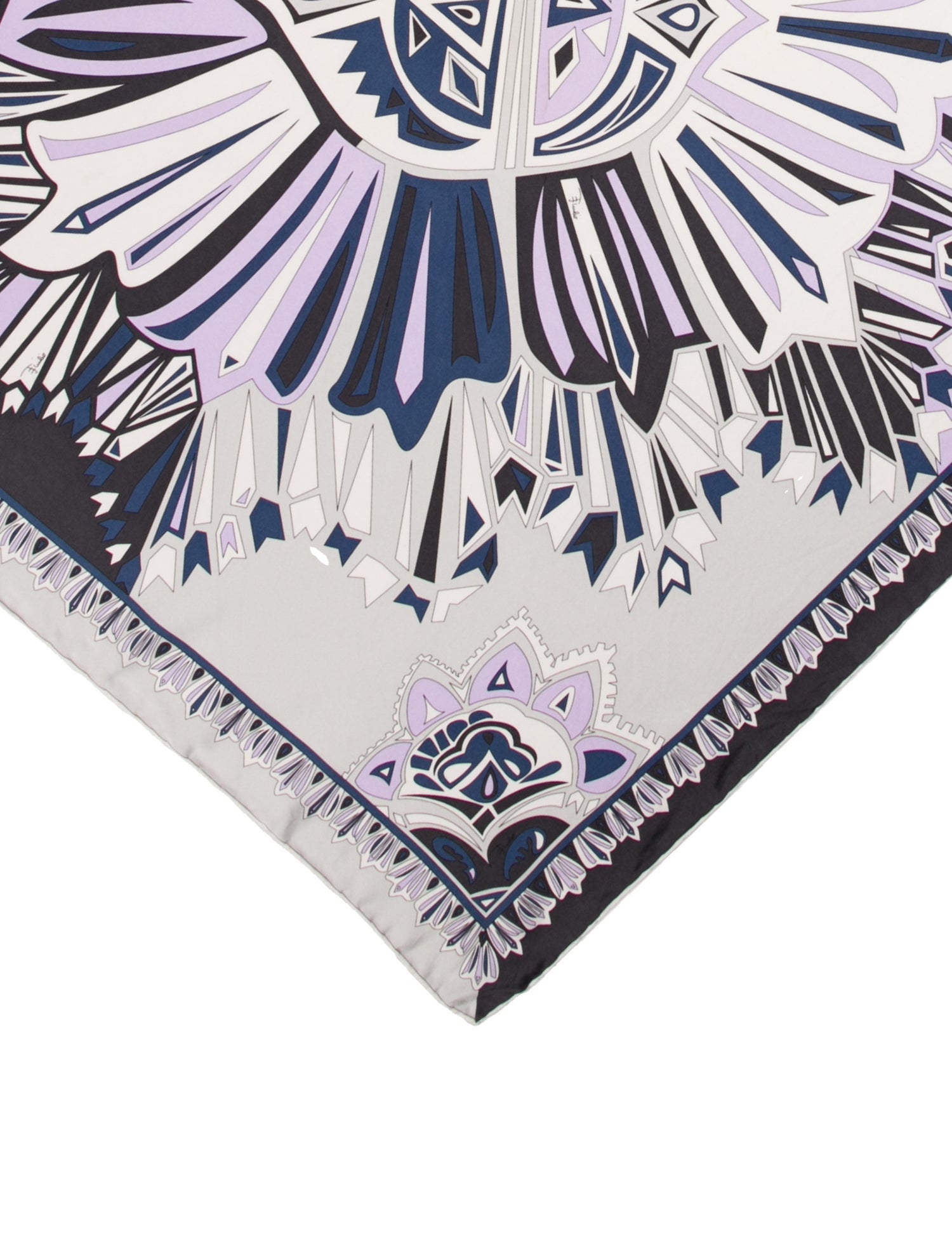 Emilio Pucci Silk Printed Scarf