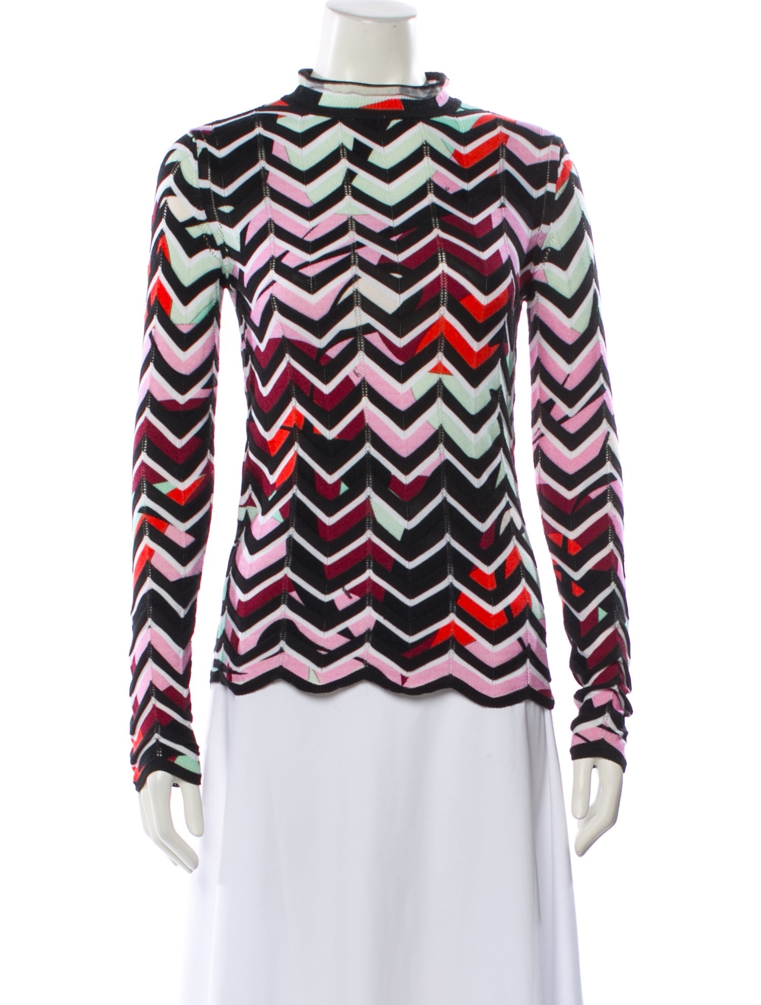 Emilio Pucci Wool Striped Sweater