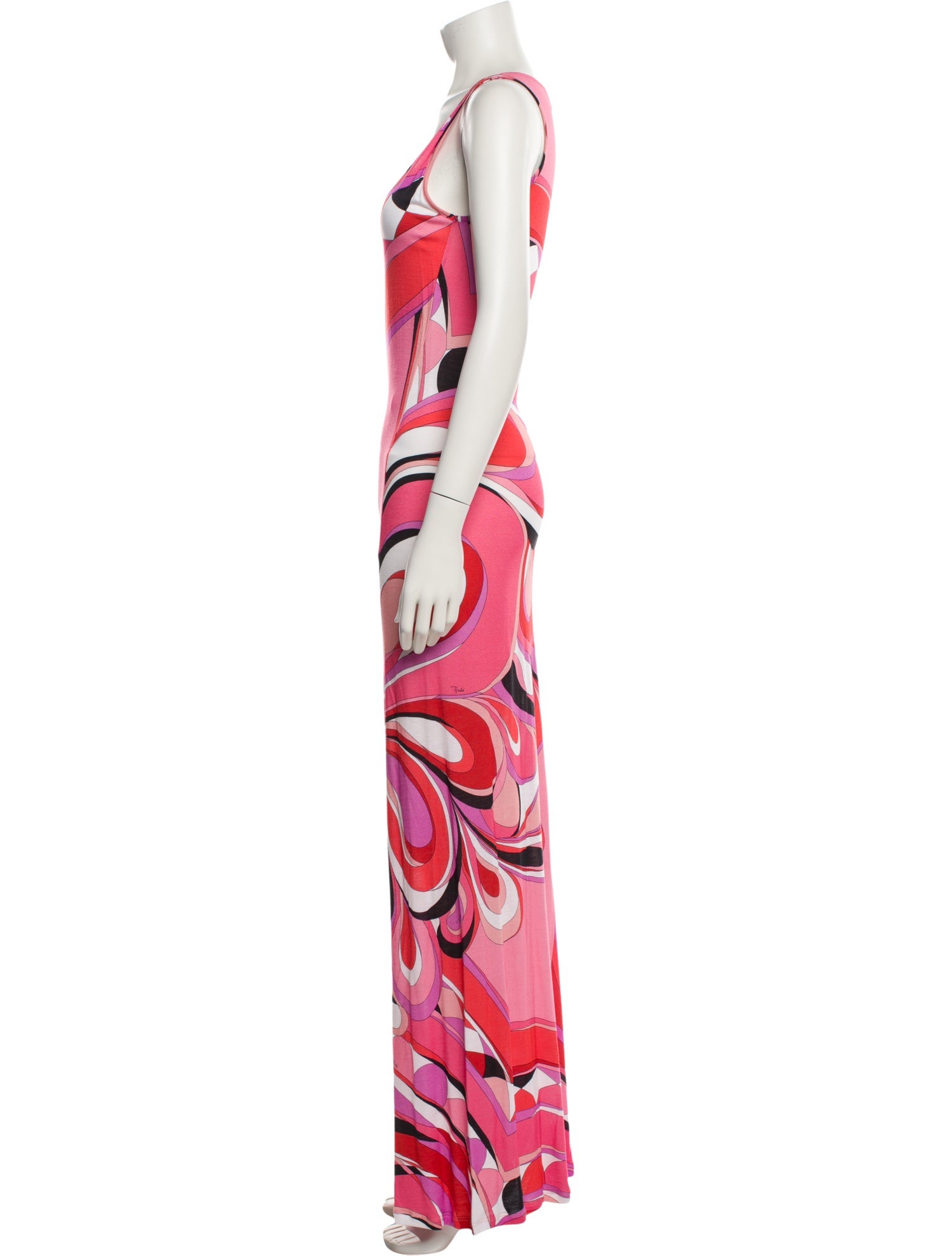 Emilio Pucci Printed Long Dress