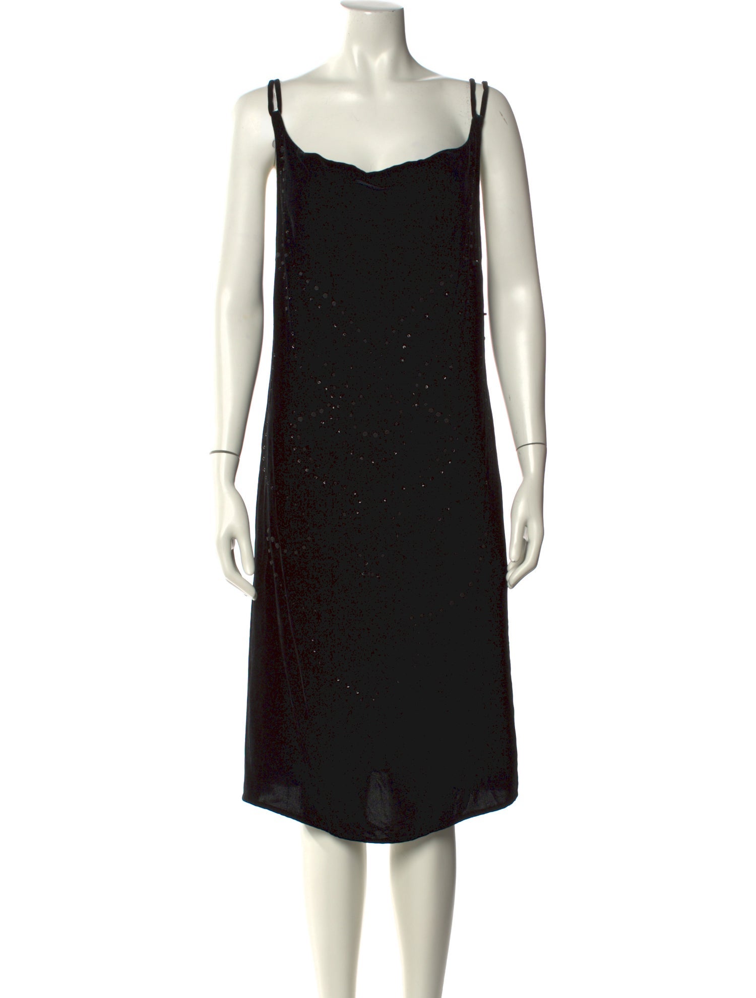 Emilio Pucci Cowl Neck Midi Length Dress