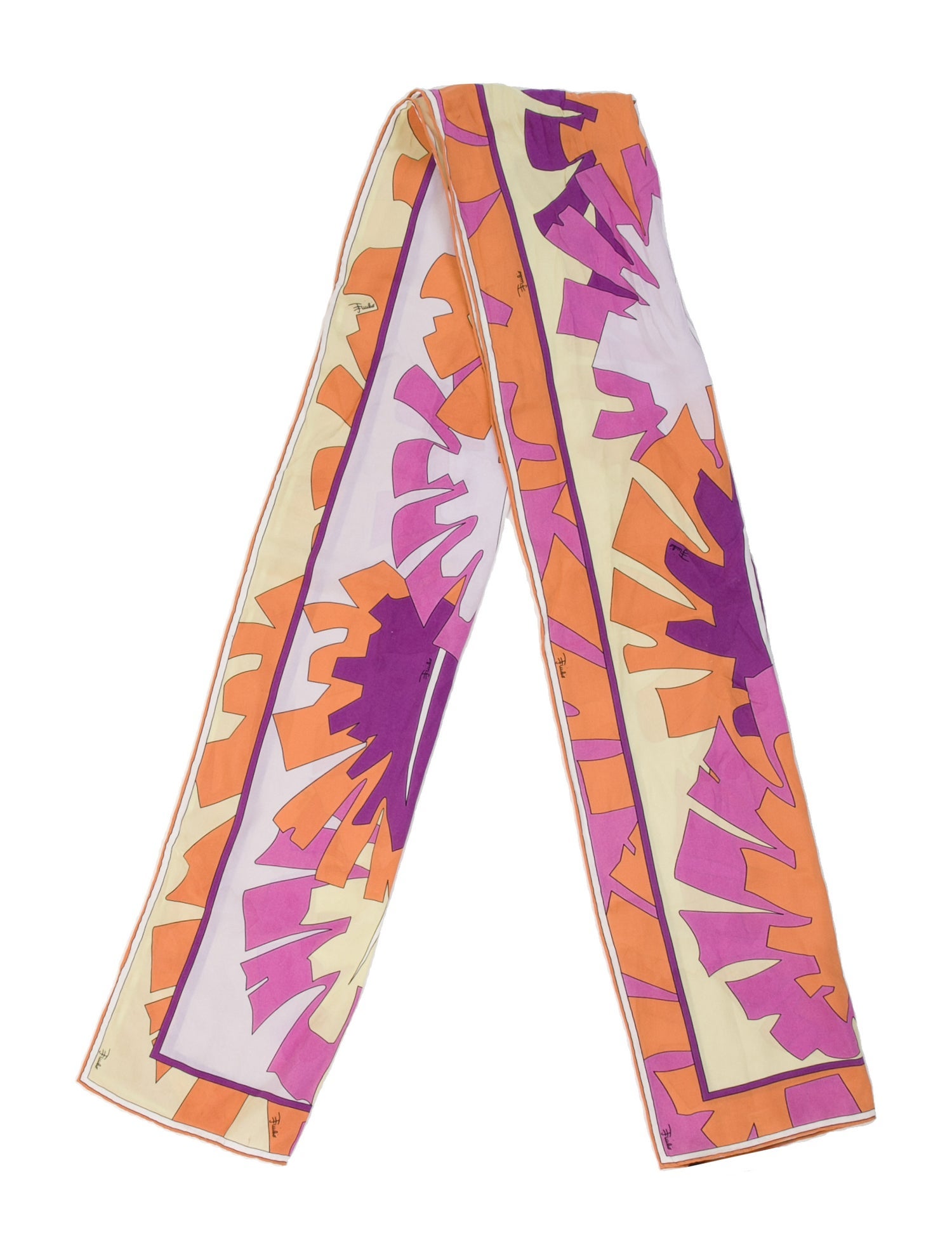Emilio Pucci Silk Printed Scarf