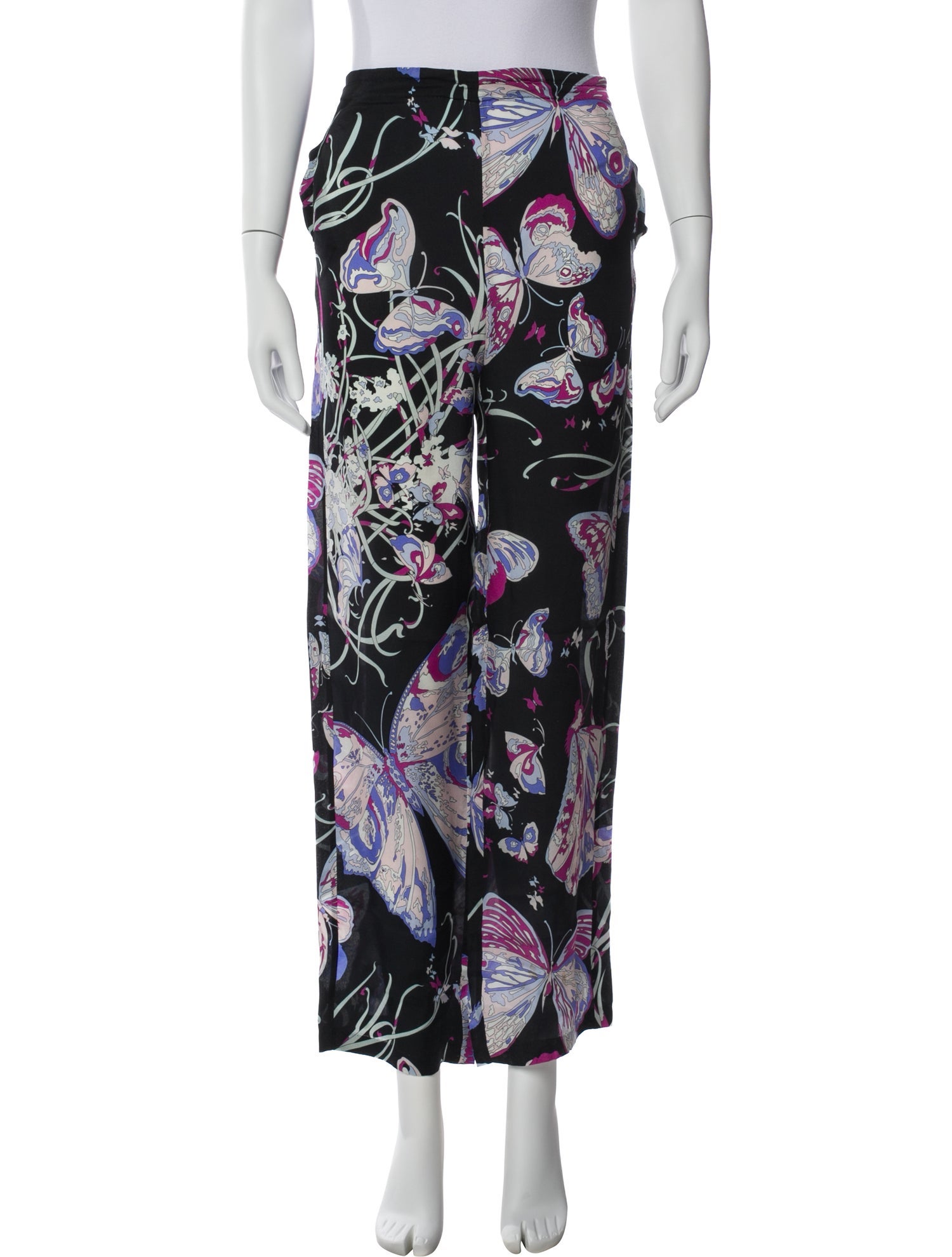 Emilio Pucci Silk Printed Pajamas