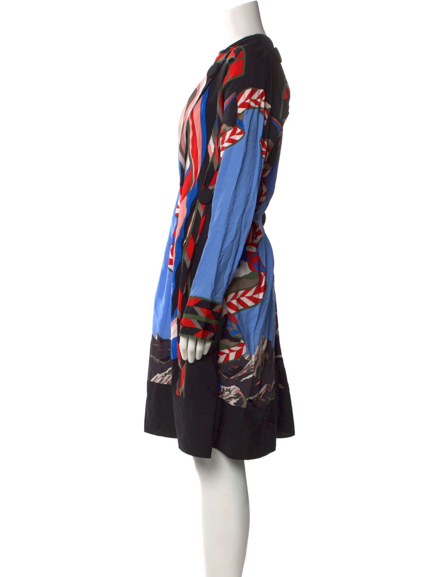 Emilio Pucci Printed Knee-Length Dress