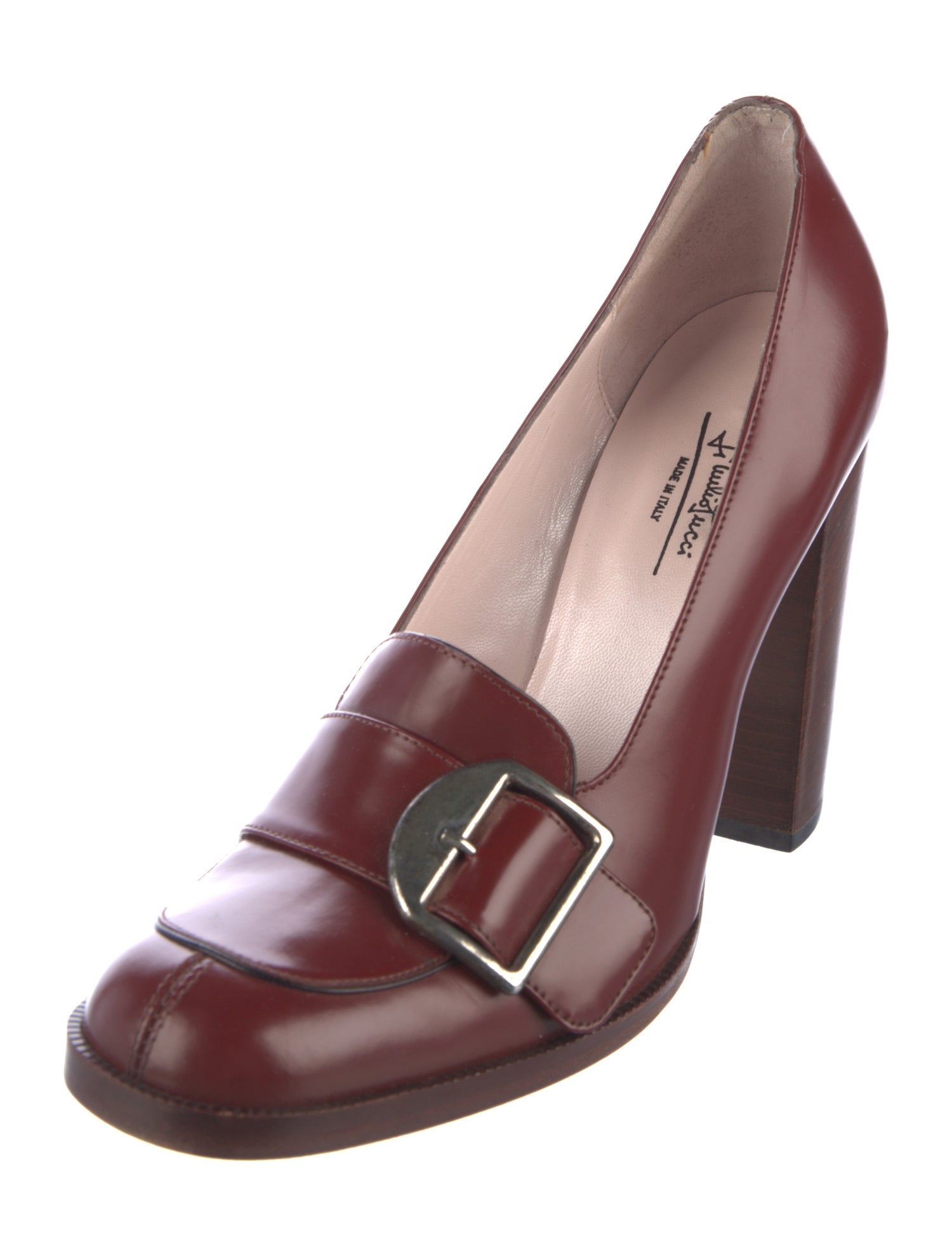 Emilio Pucci Leather Pumps
