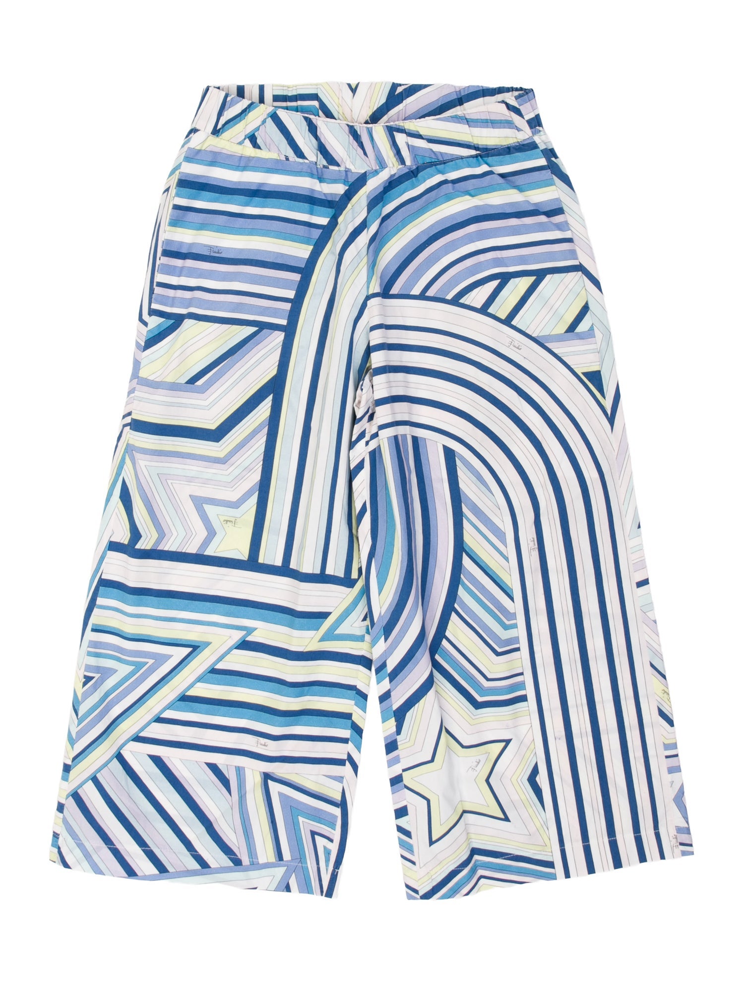 Emilio Pucci Striped Wide Leg Pants
