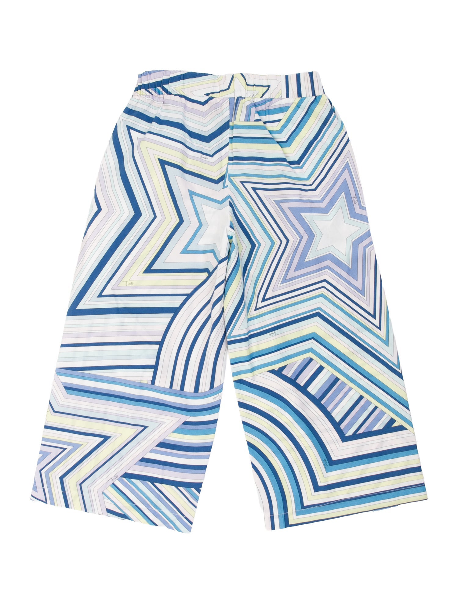Emilio Pucci Striped Wide Leg Pants