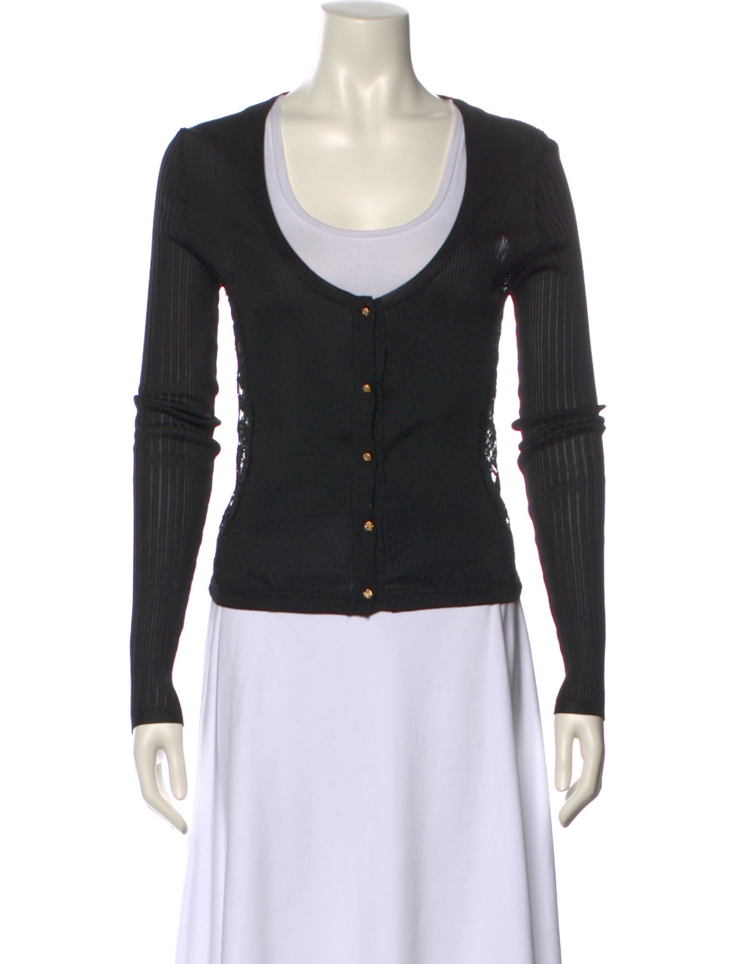 Emilio Pucci Silk Scoop Neck Top