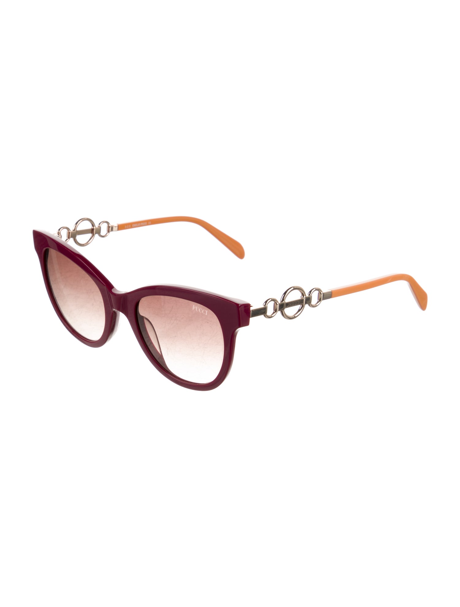 Emilio Pucci Cat-Eye Gradient Sunglasses