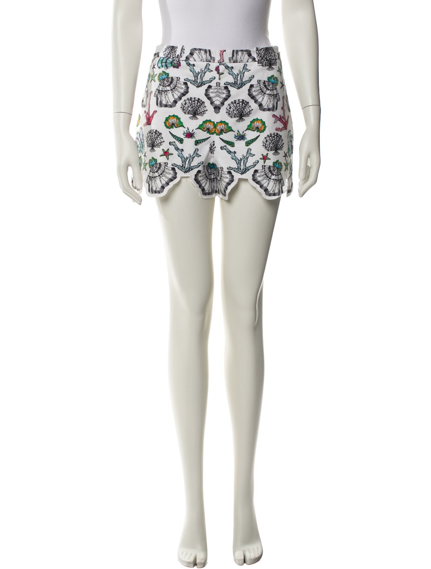 Emilio Pucci Printed Mini Shorts