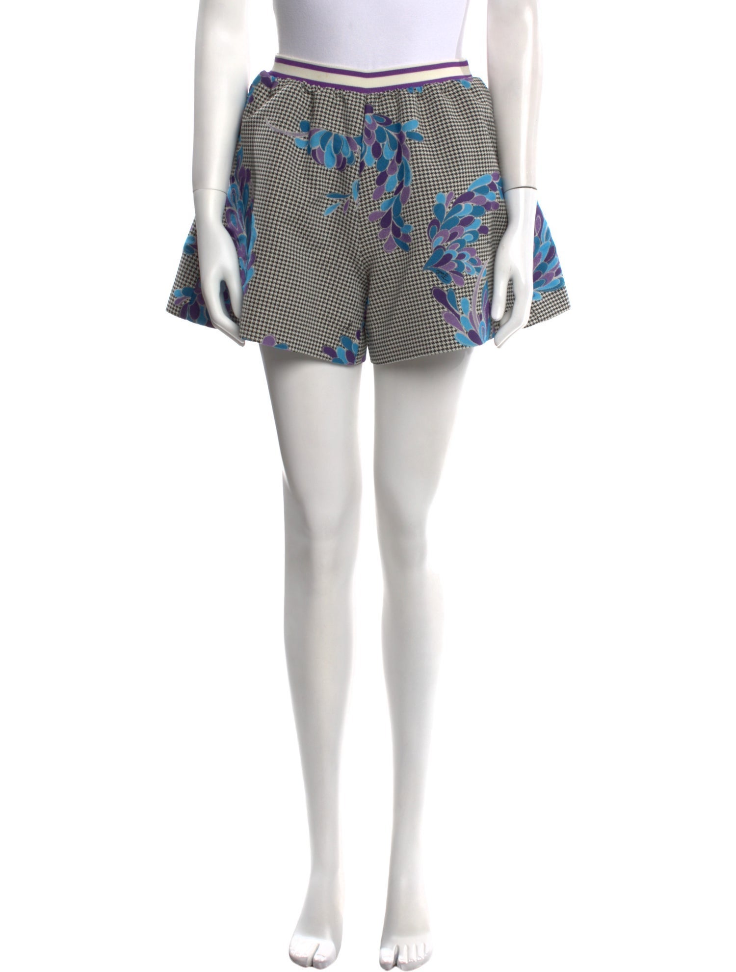 Emilio Pucci Printed Mini Shorts