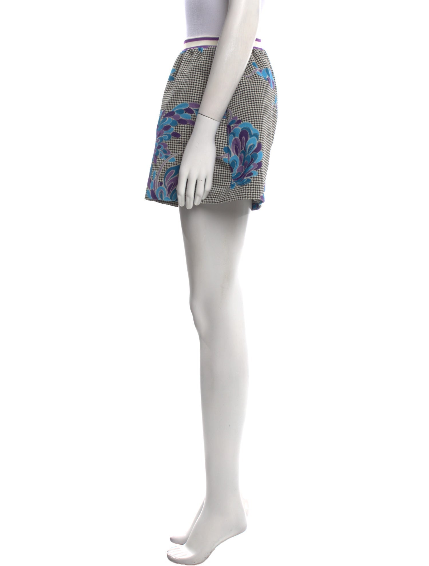 Emilio Pucci Printed Mini Shorts