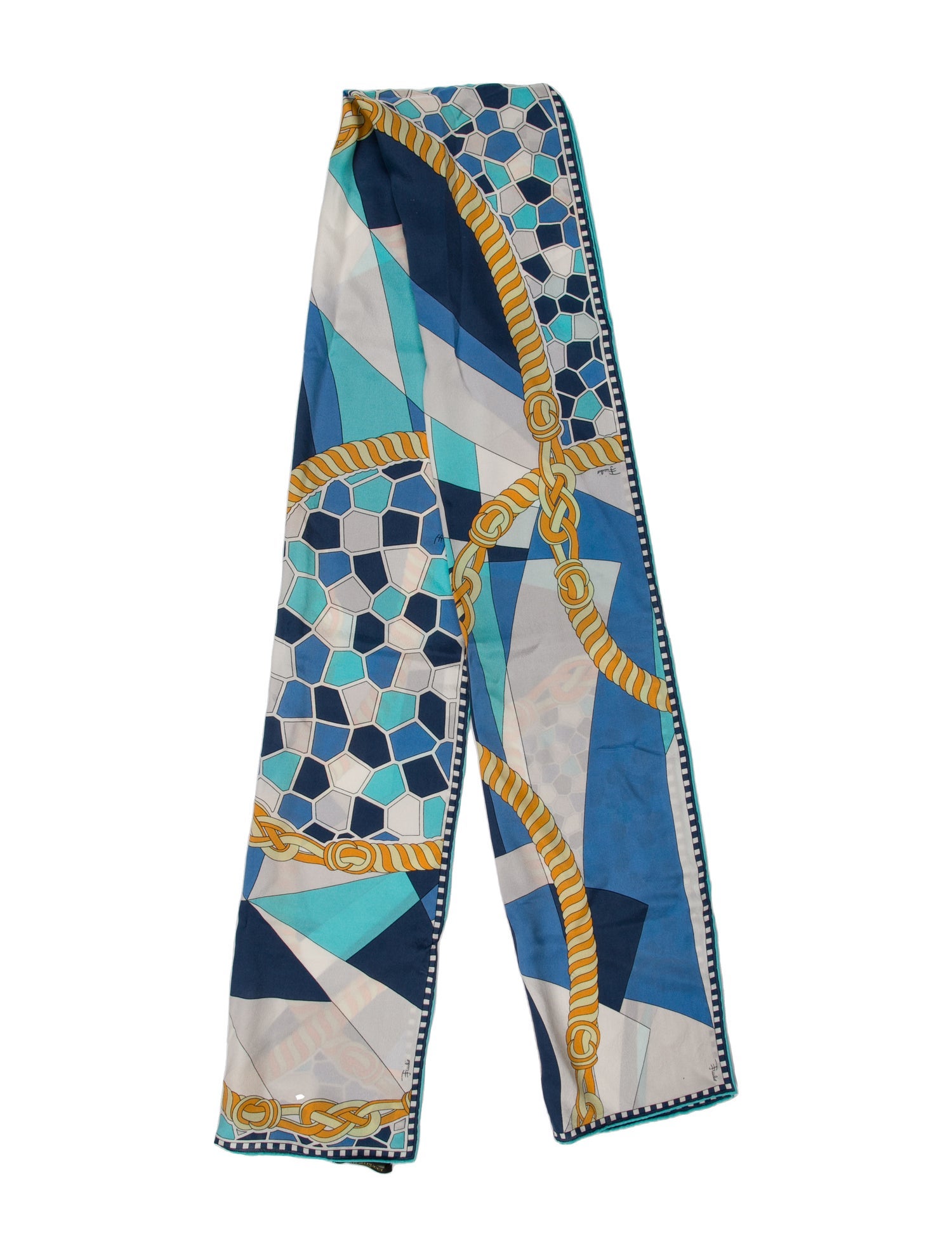 Emilio Pucci Silk Printed Scarf