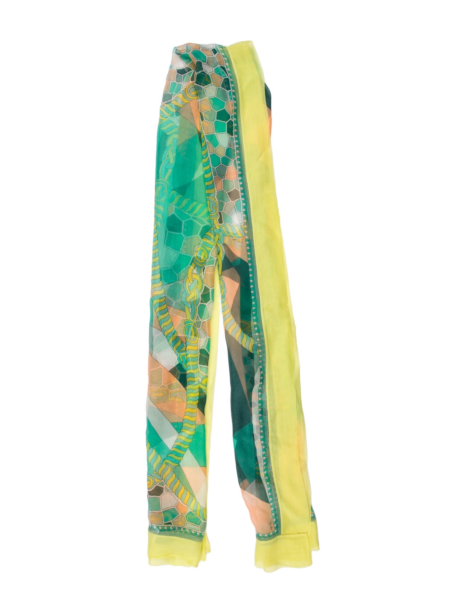 Emilio Pucci Silk Printed Scarf