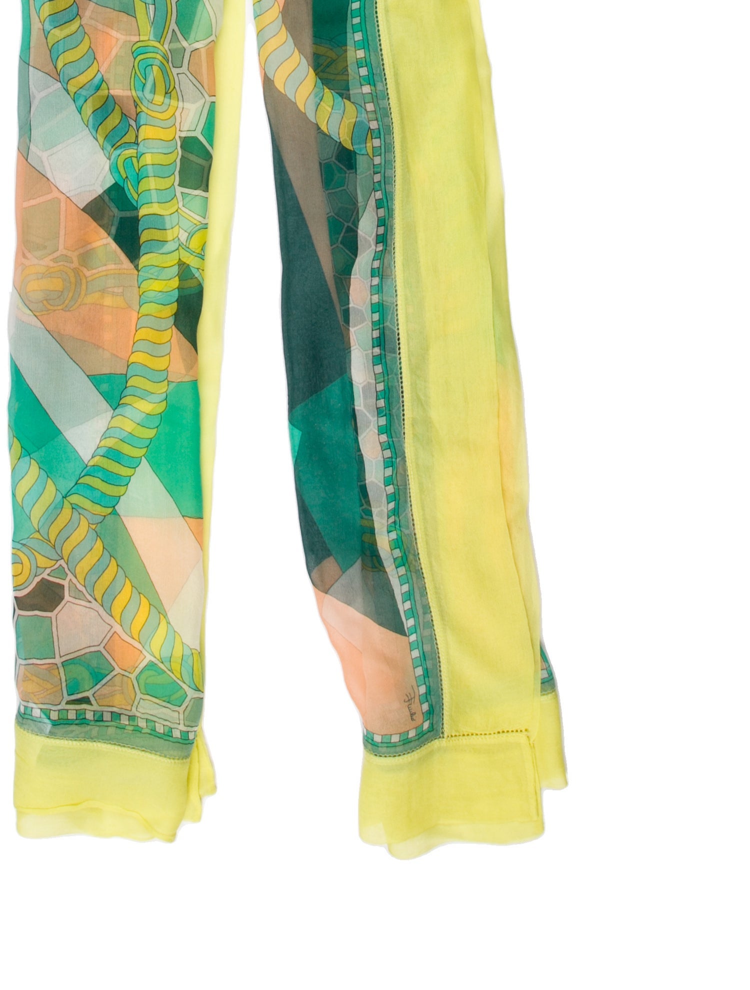 Emilio Pucci Silk Printed Scarf