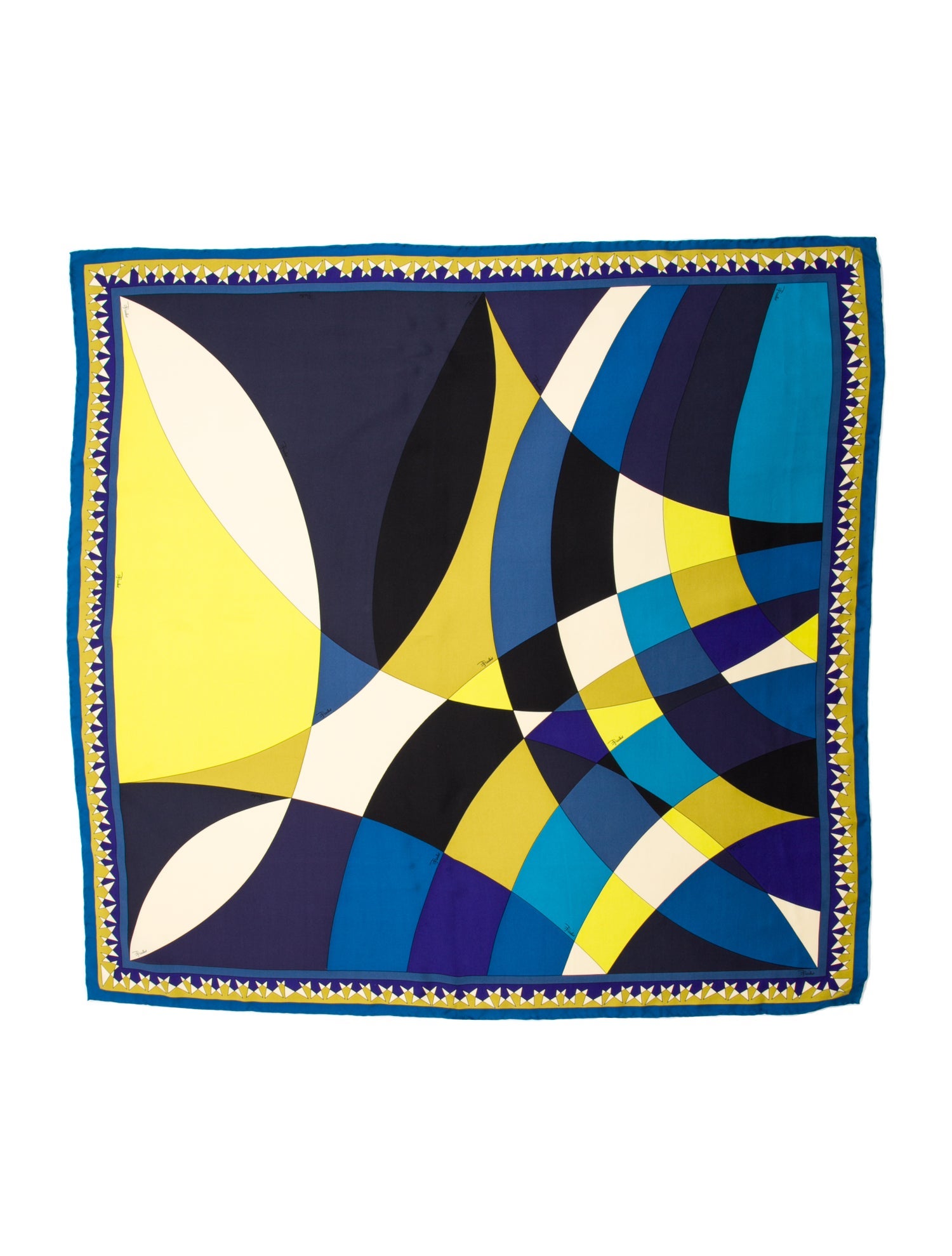 Emilio Pucci Silk Printed Scarf