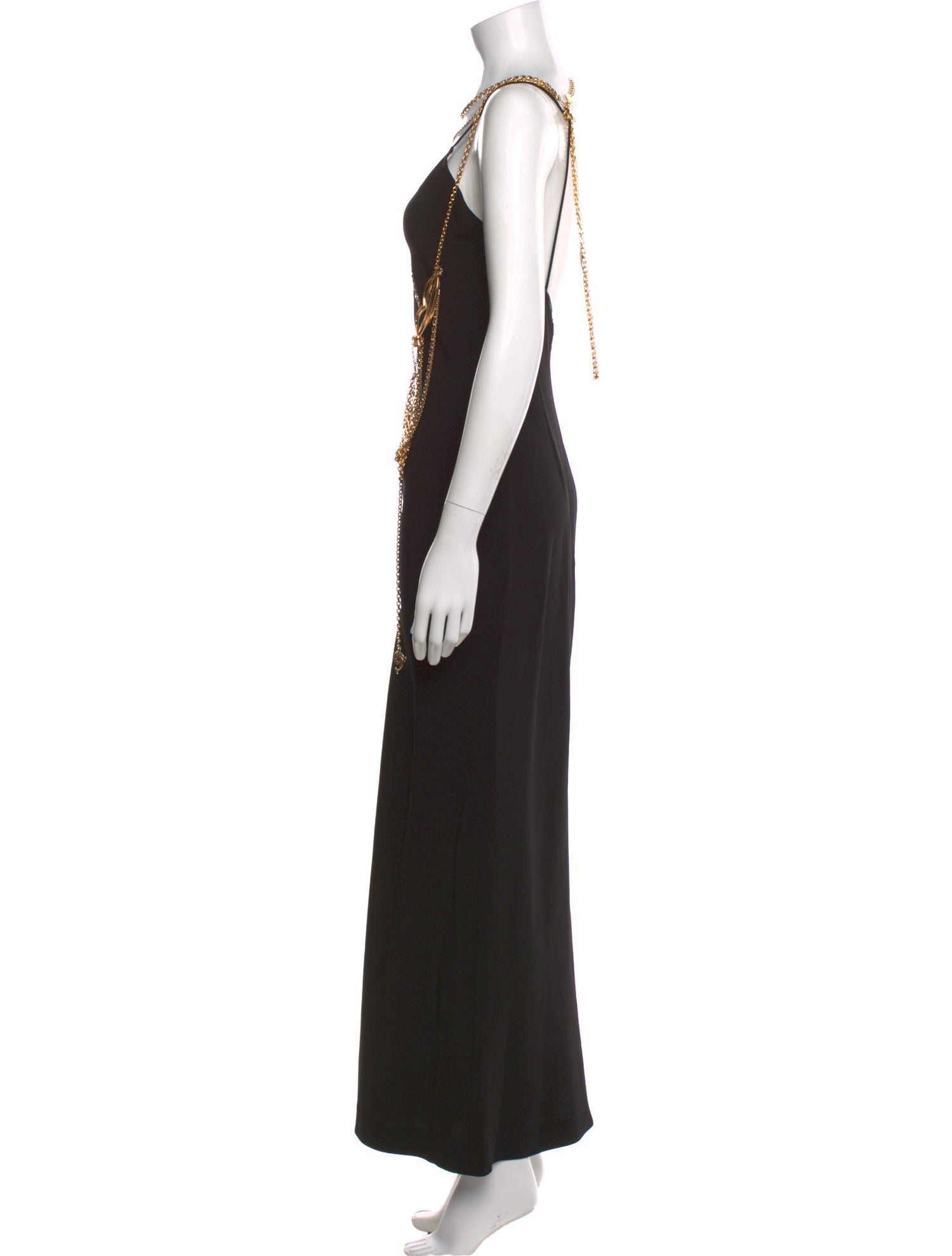 Emilio Pucci Cowl Neck Long Dress