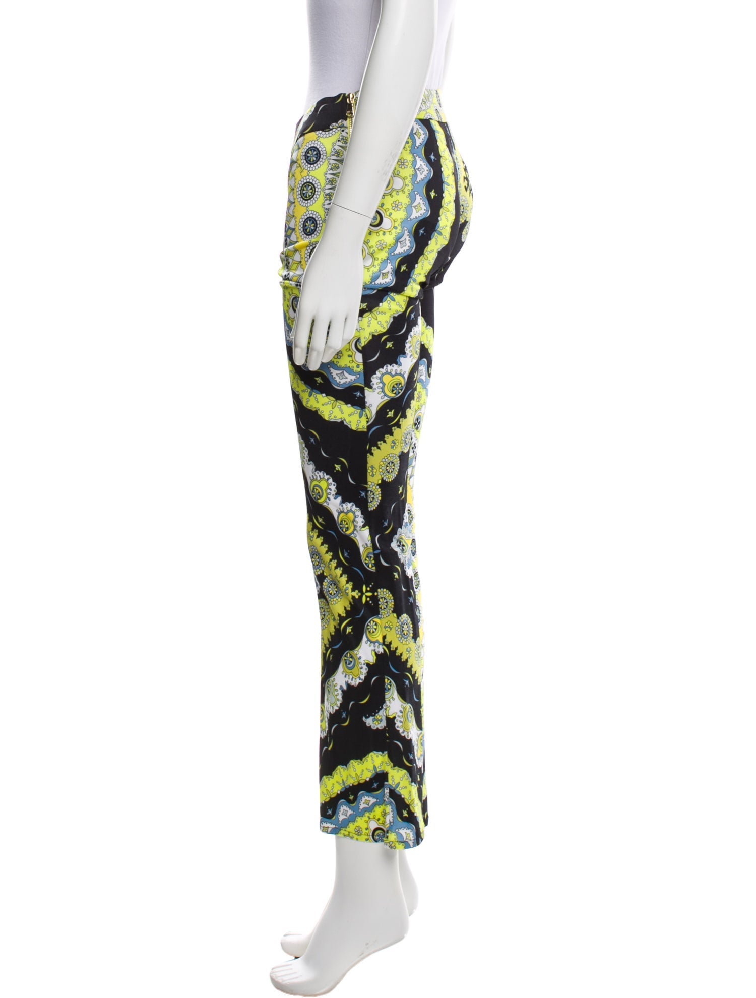 Emilio Pucci Printed Wide Leg Pants