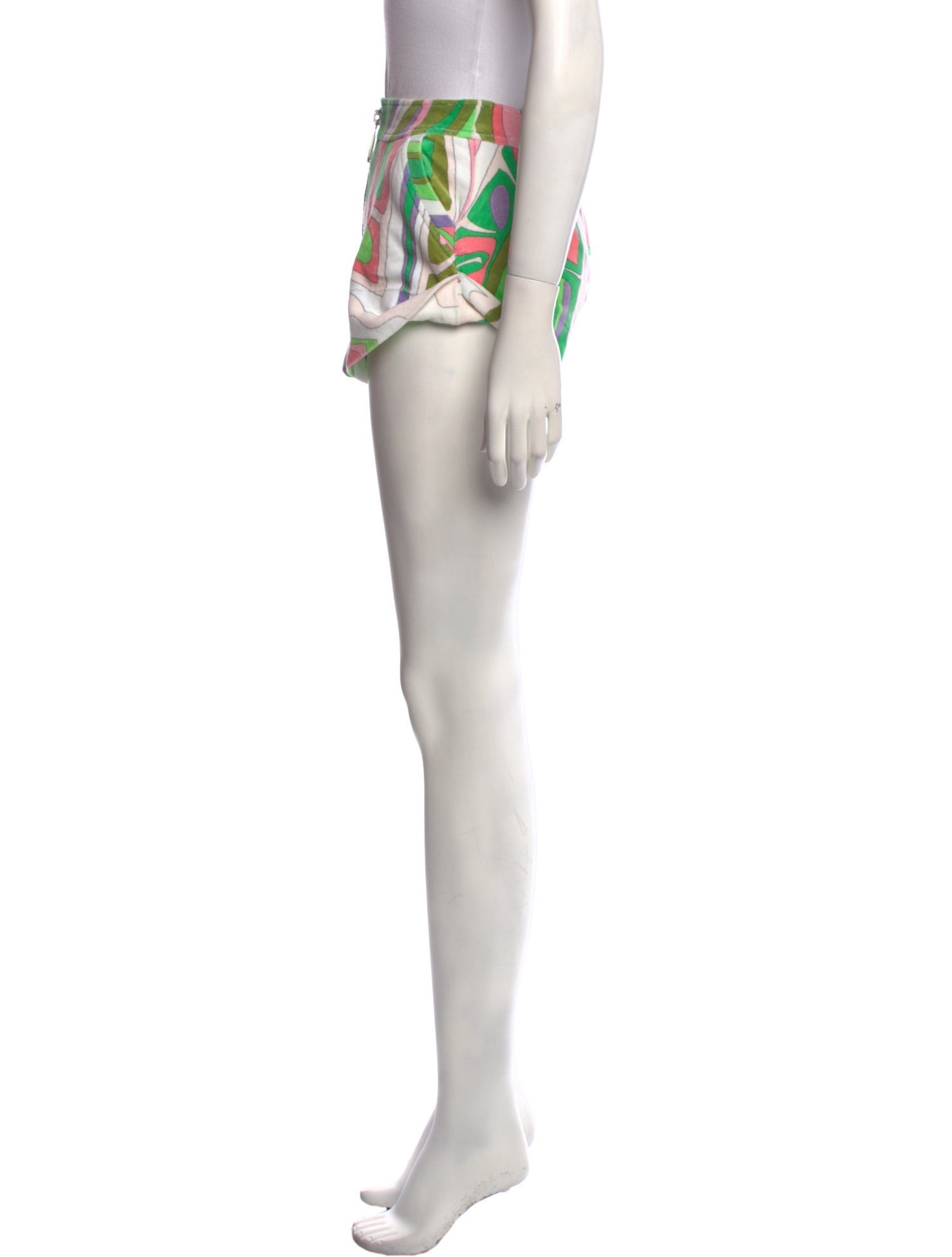 Emilio Pucci Printed Mini Shorts