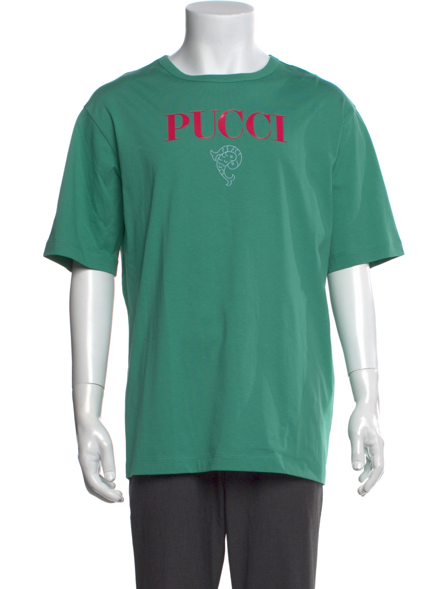 Emilio Pucci Graphic Print Crew Neck T-Shirt