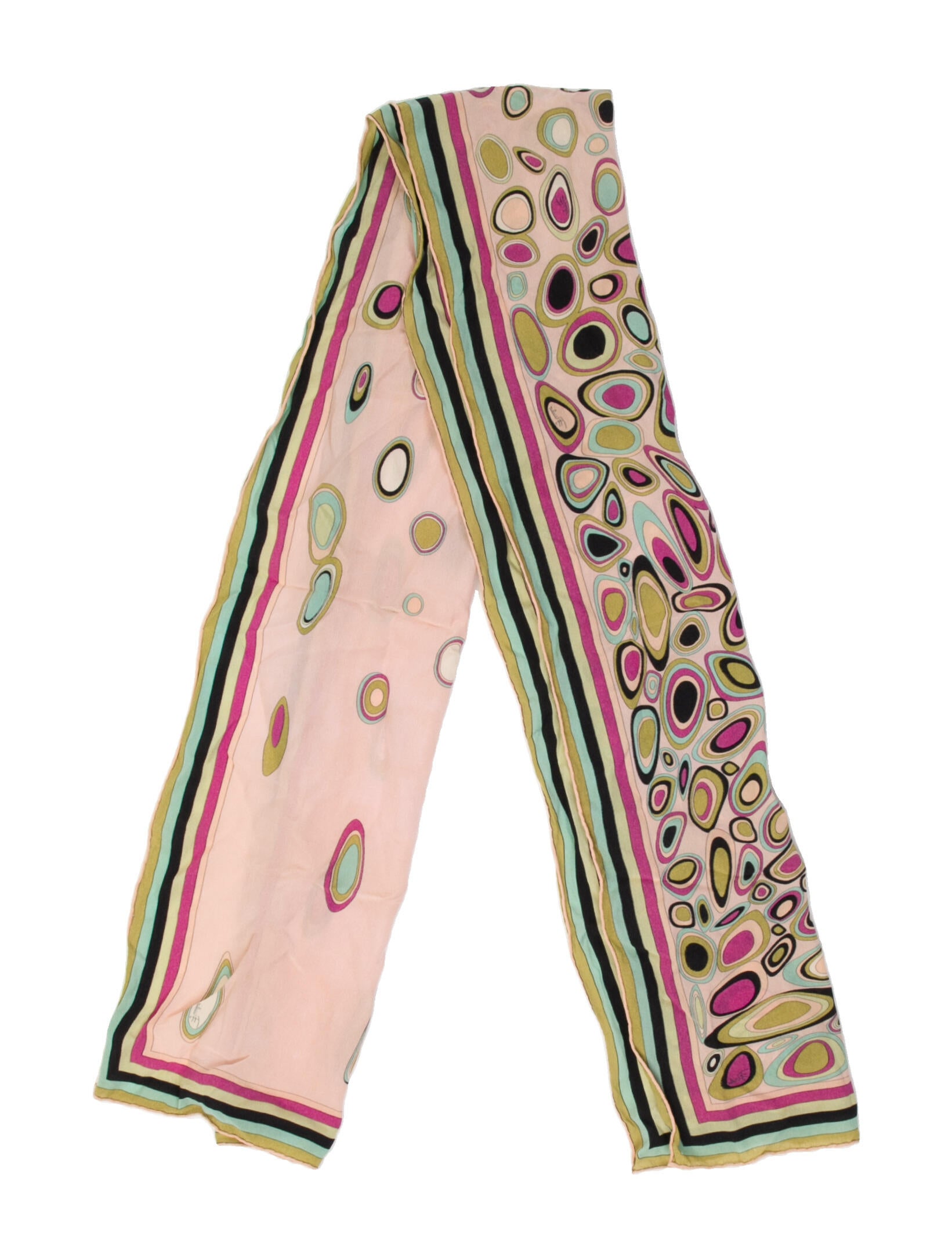 Emilio Pucci Silk Printed Scarf