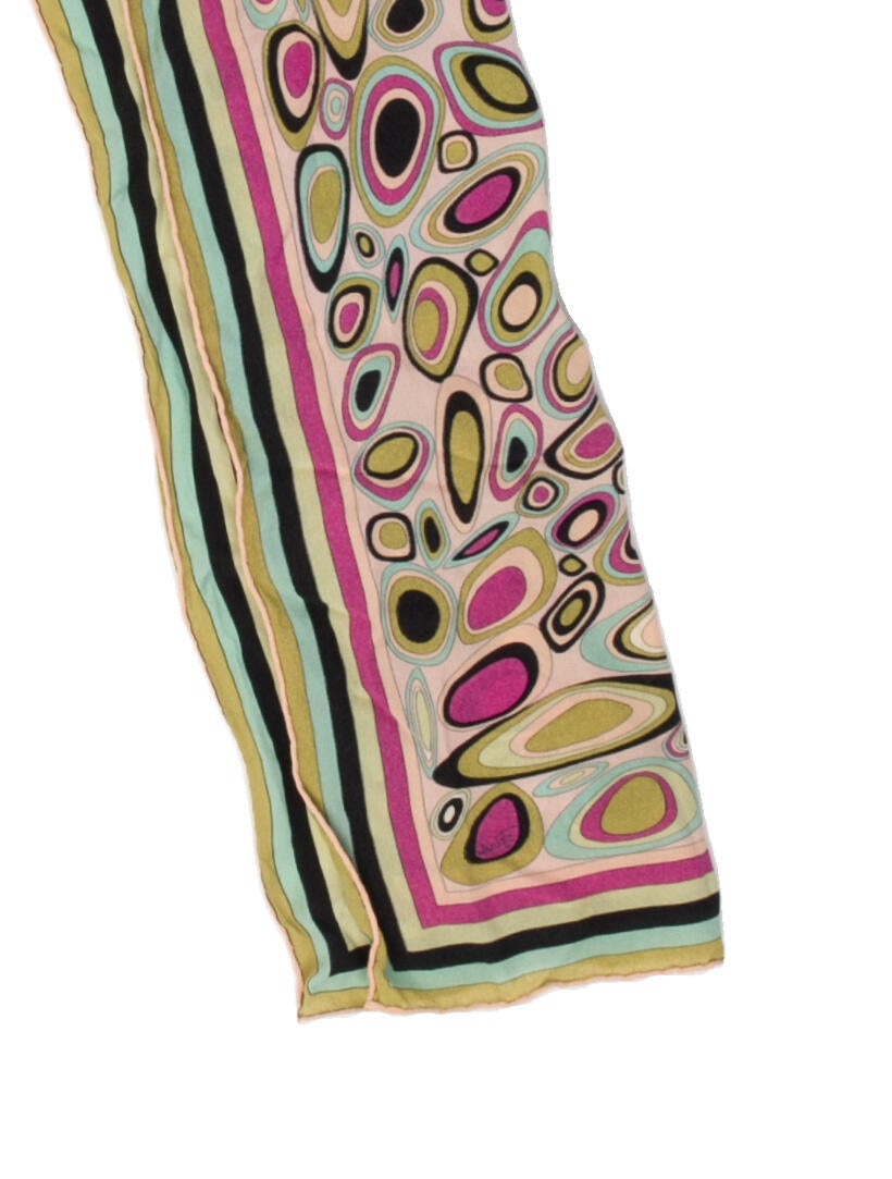 Emilio Pucci Silk Printed Scarf