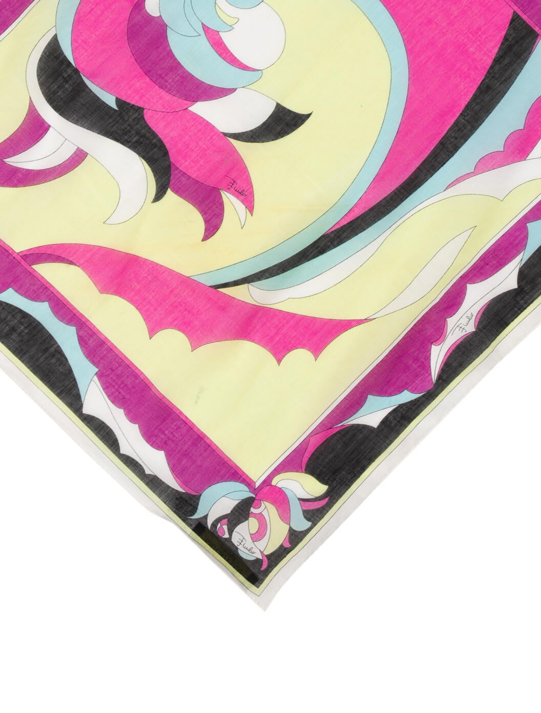 Emilio Pucci Silk Printed Scarf