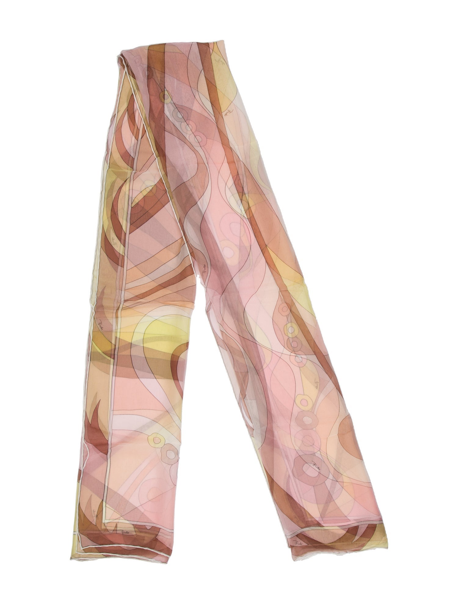 Emilio Pucci Silk Printed Scarf