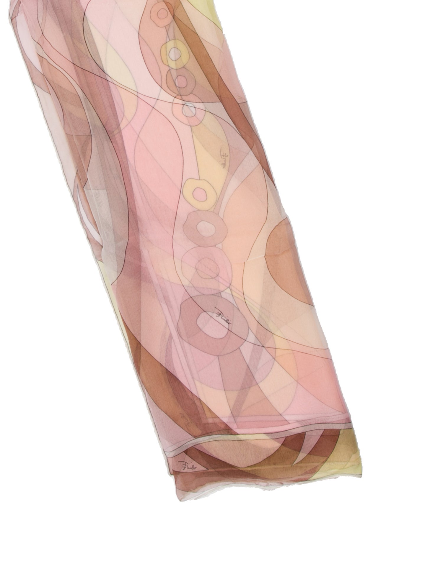 Emilio Pucci Silk Printed Scarf