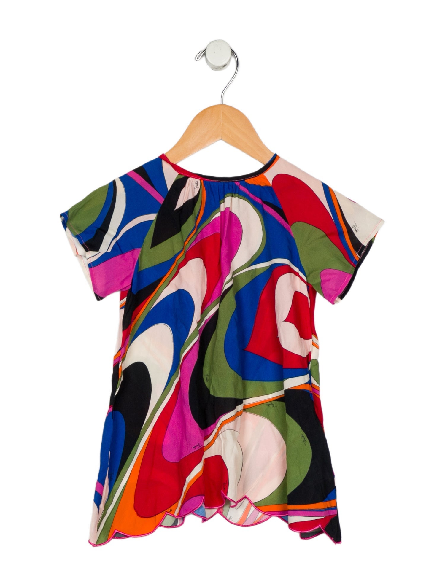 Emilio Pucci Infant Girls' Print Short Sleeve Dress