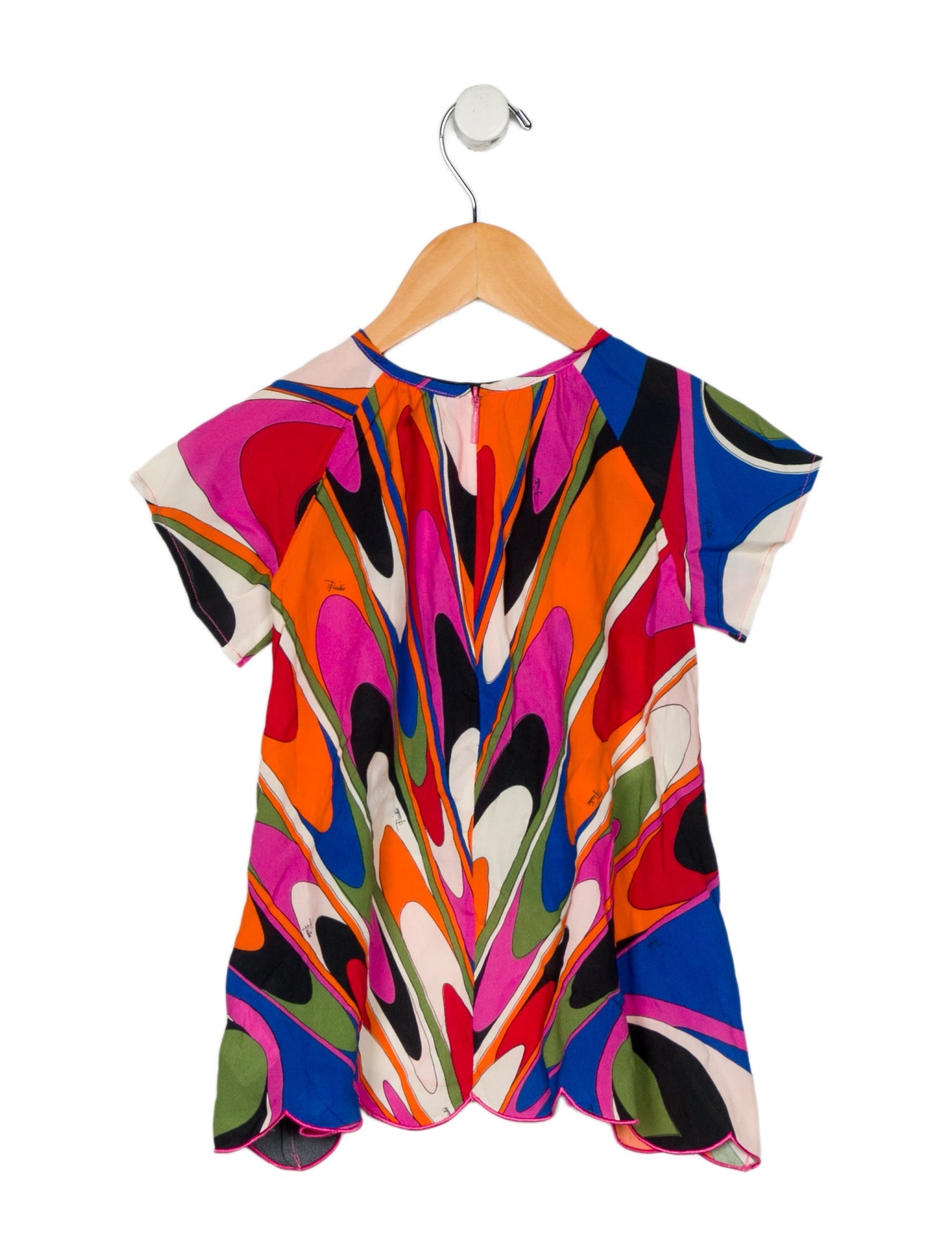 Emilio Pucci Infant Girls' Print Short Sleeve Dress
