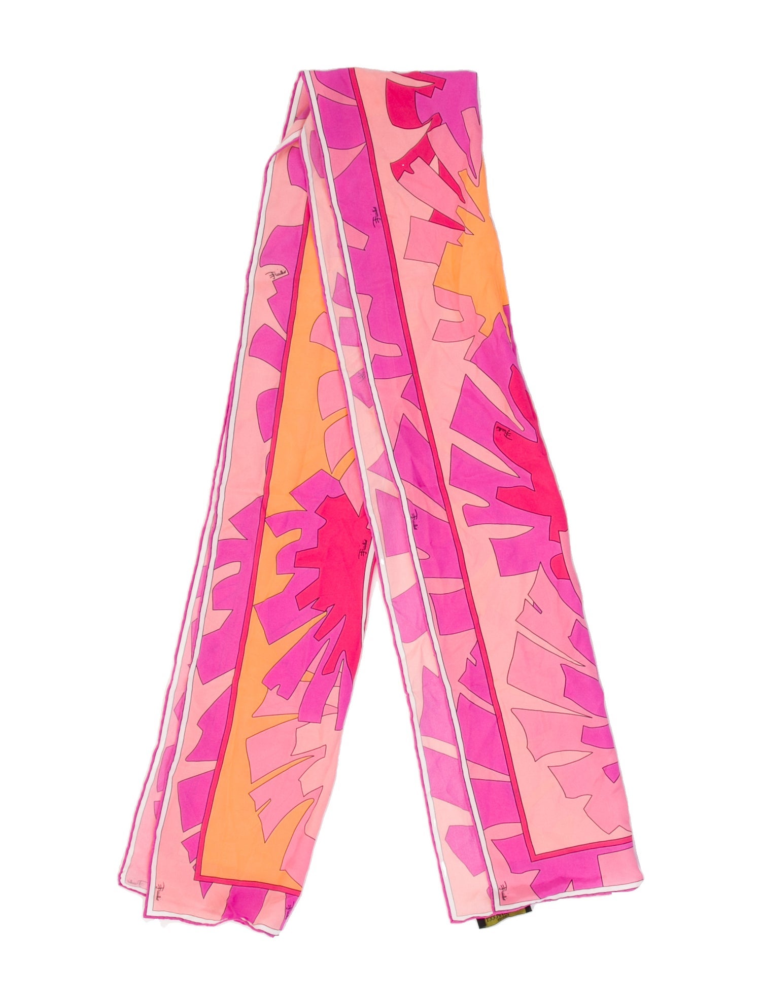 Emilio Pucci Silk Printed Scarf