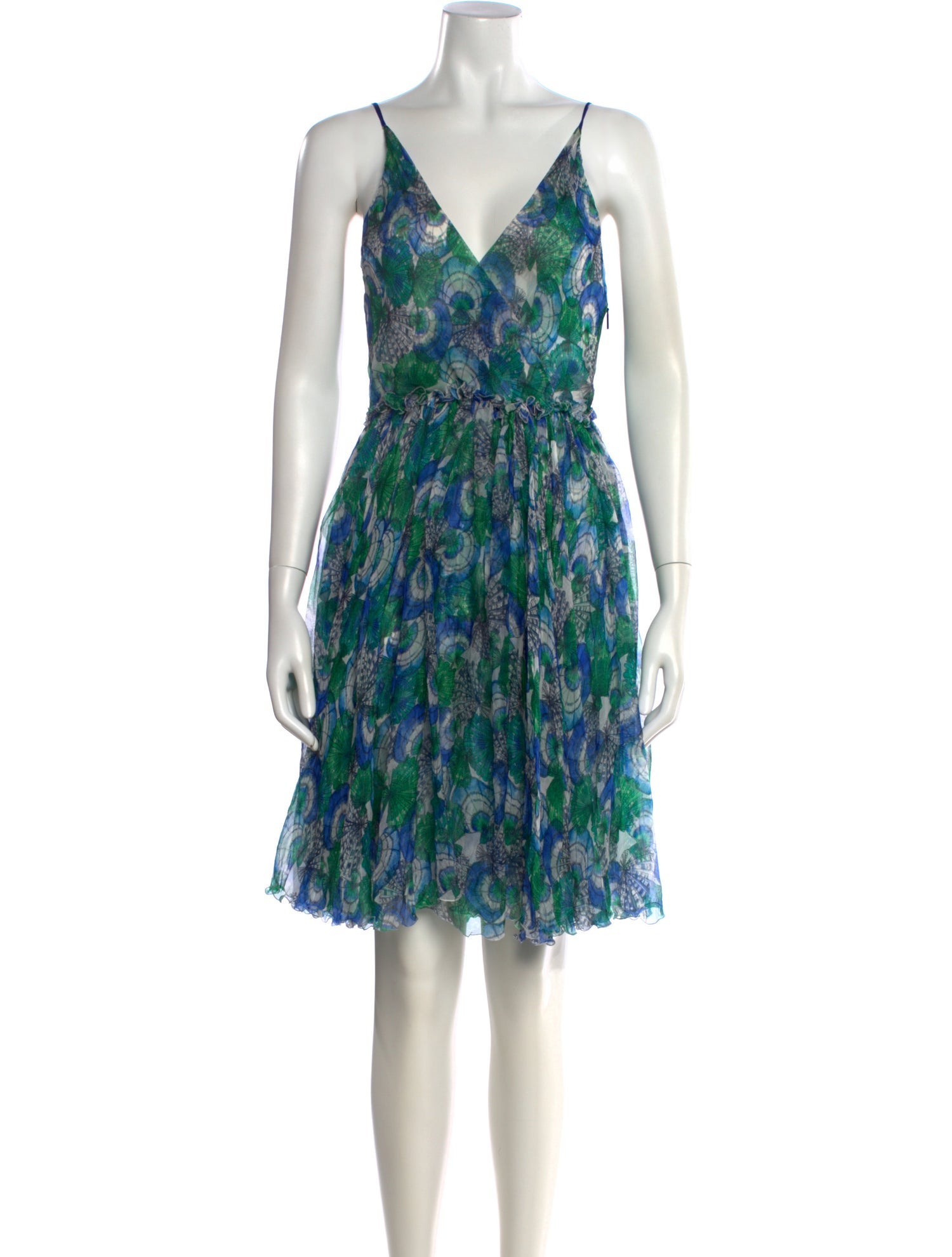 Emilio Pucci Silk Knee-Length Dress