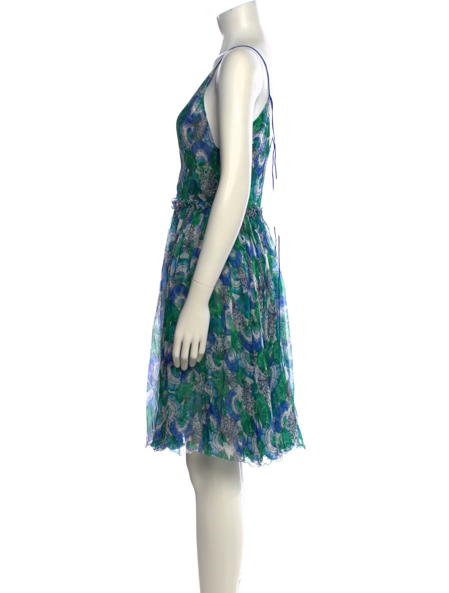 Emilio Pucci Silk Knee-Length Dress