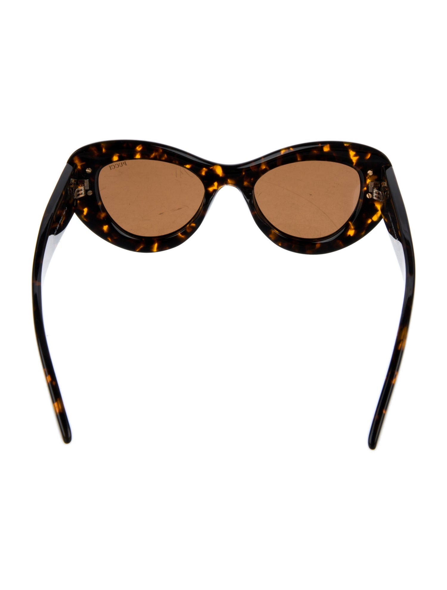Emilio Pucci Cat-Eye Tinted Sunglasses