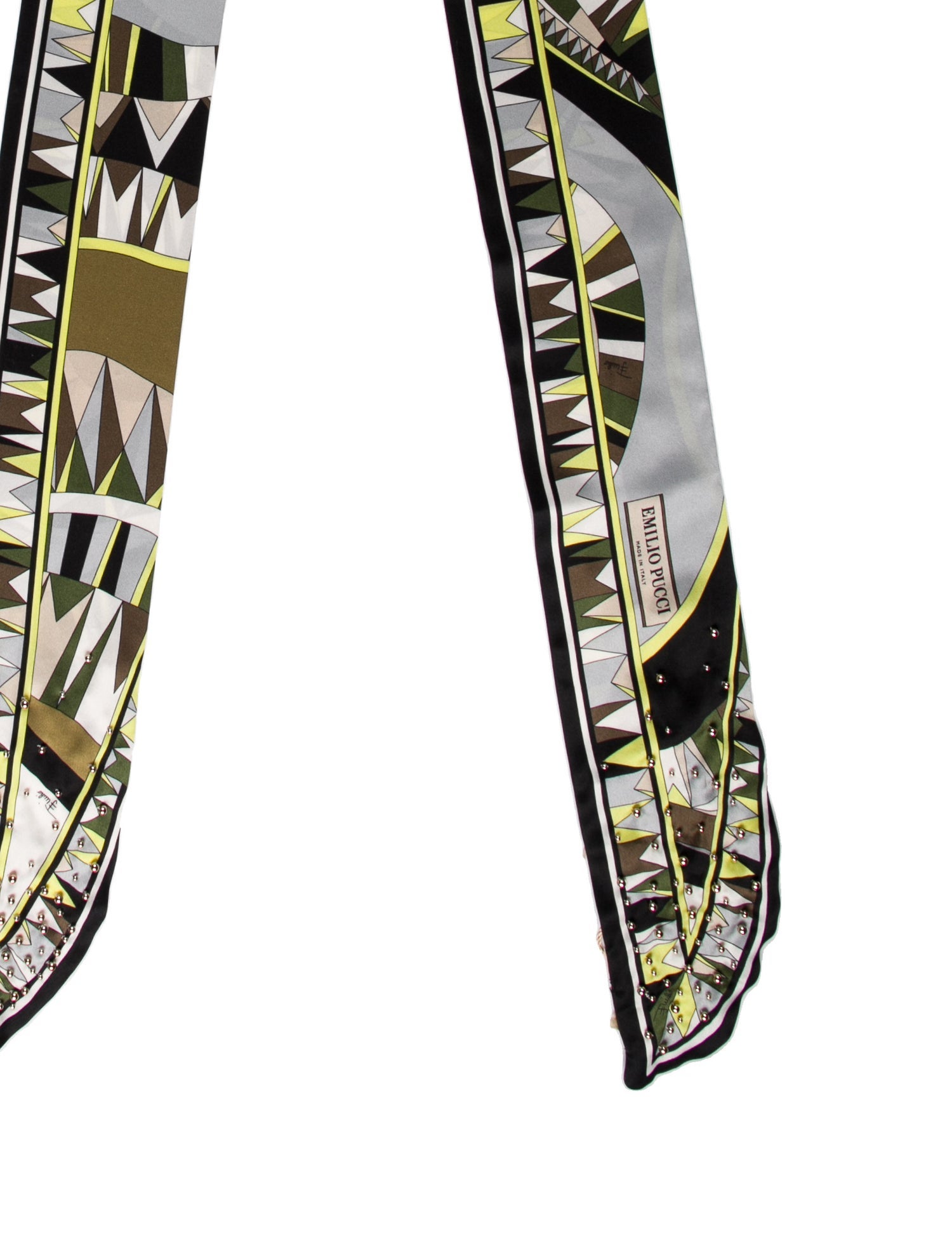 Emilio Pucci Silk Printed Bandeau