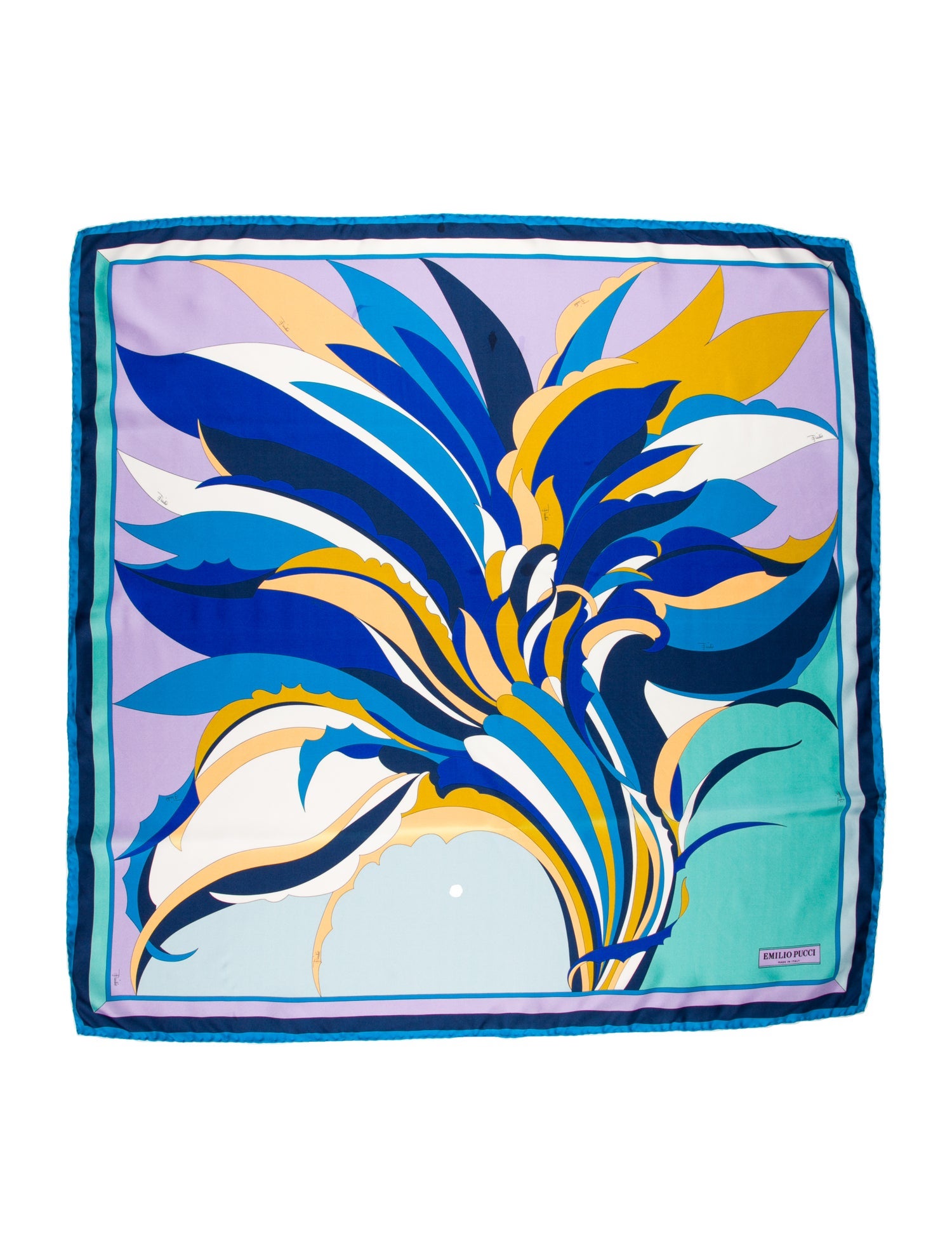 Emilio Pucci Silk Printed Scarf