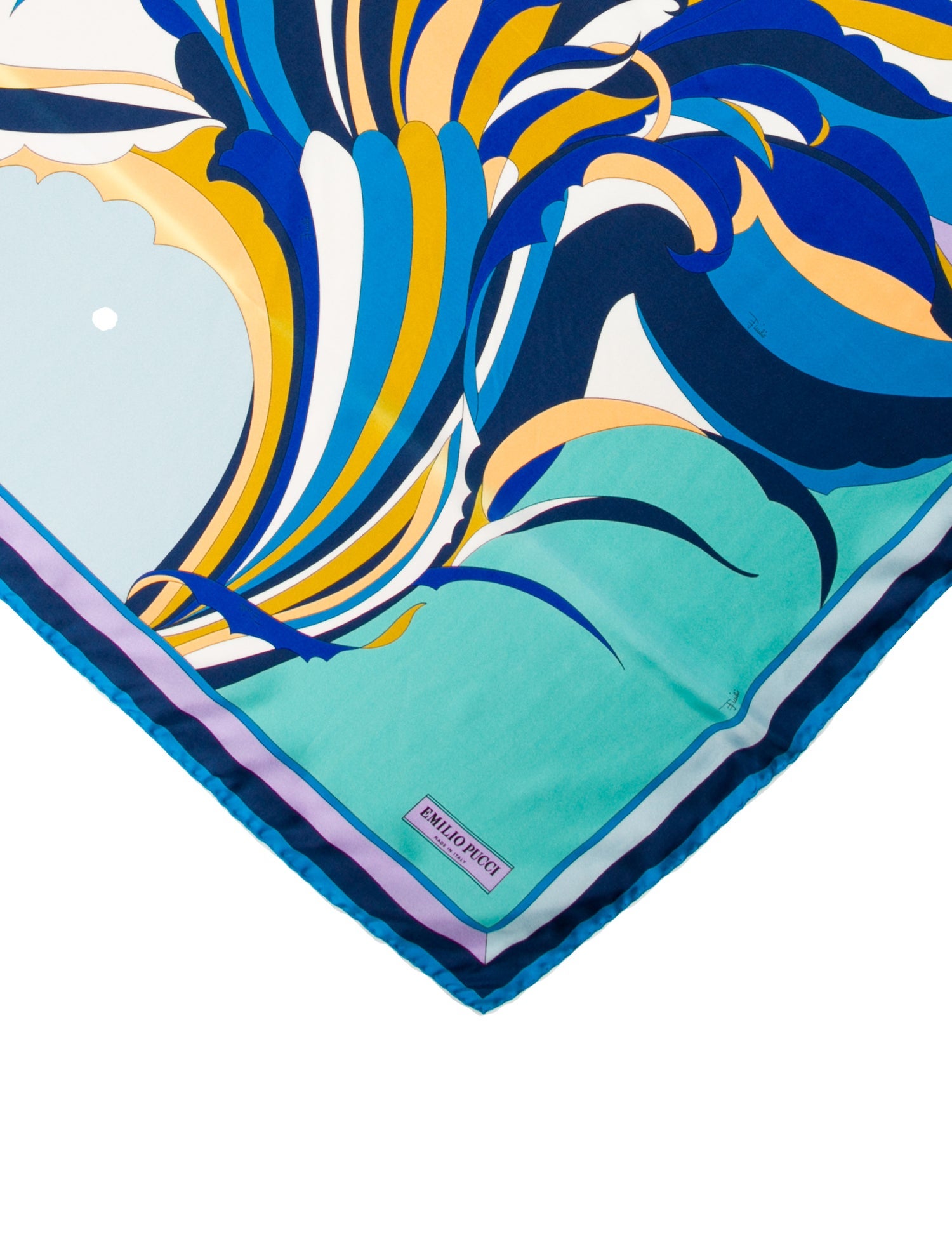 Emilio Pucci Silk Printed Scarf