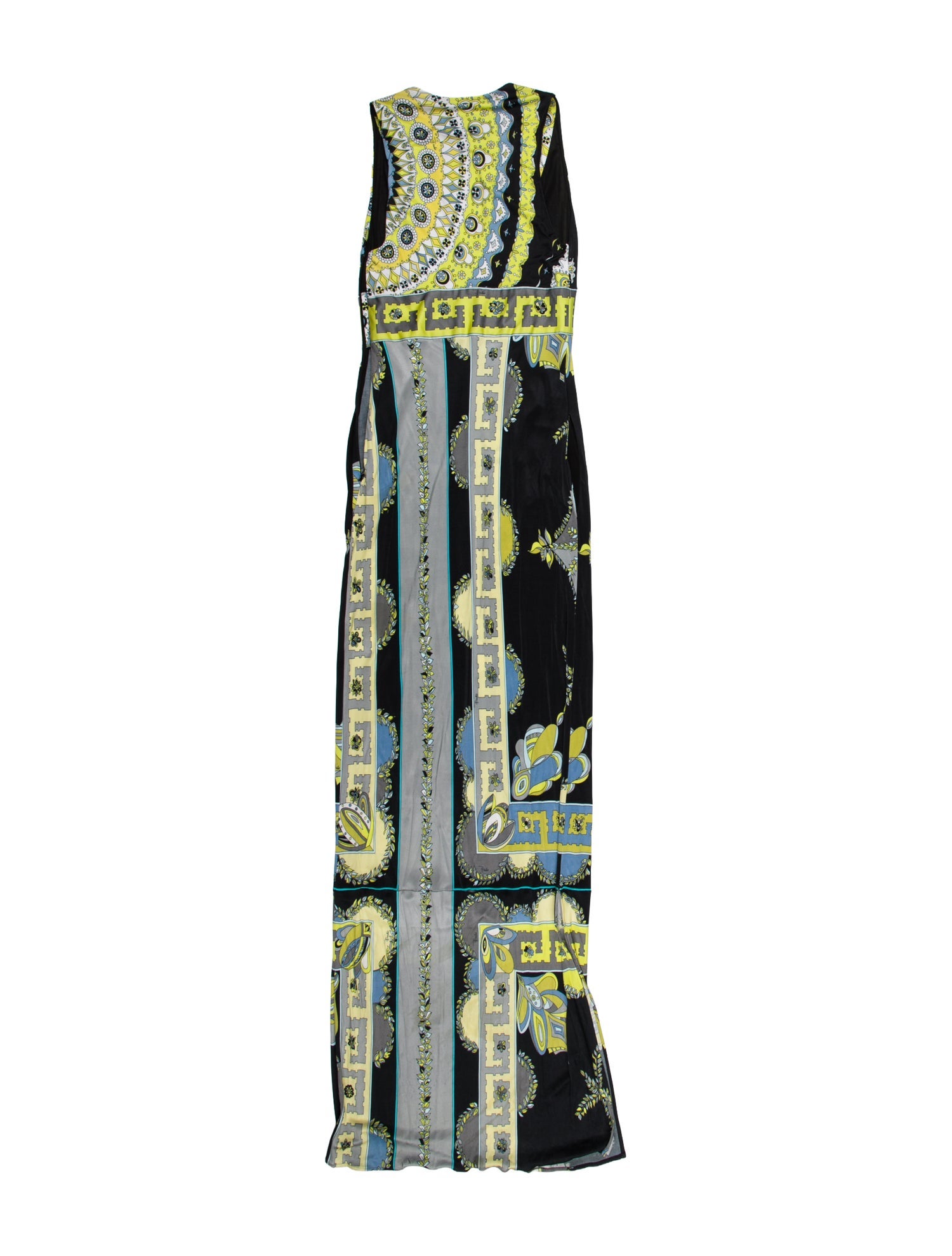 Emilio Pucci Graphic Print Long Dress