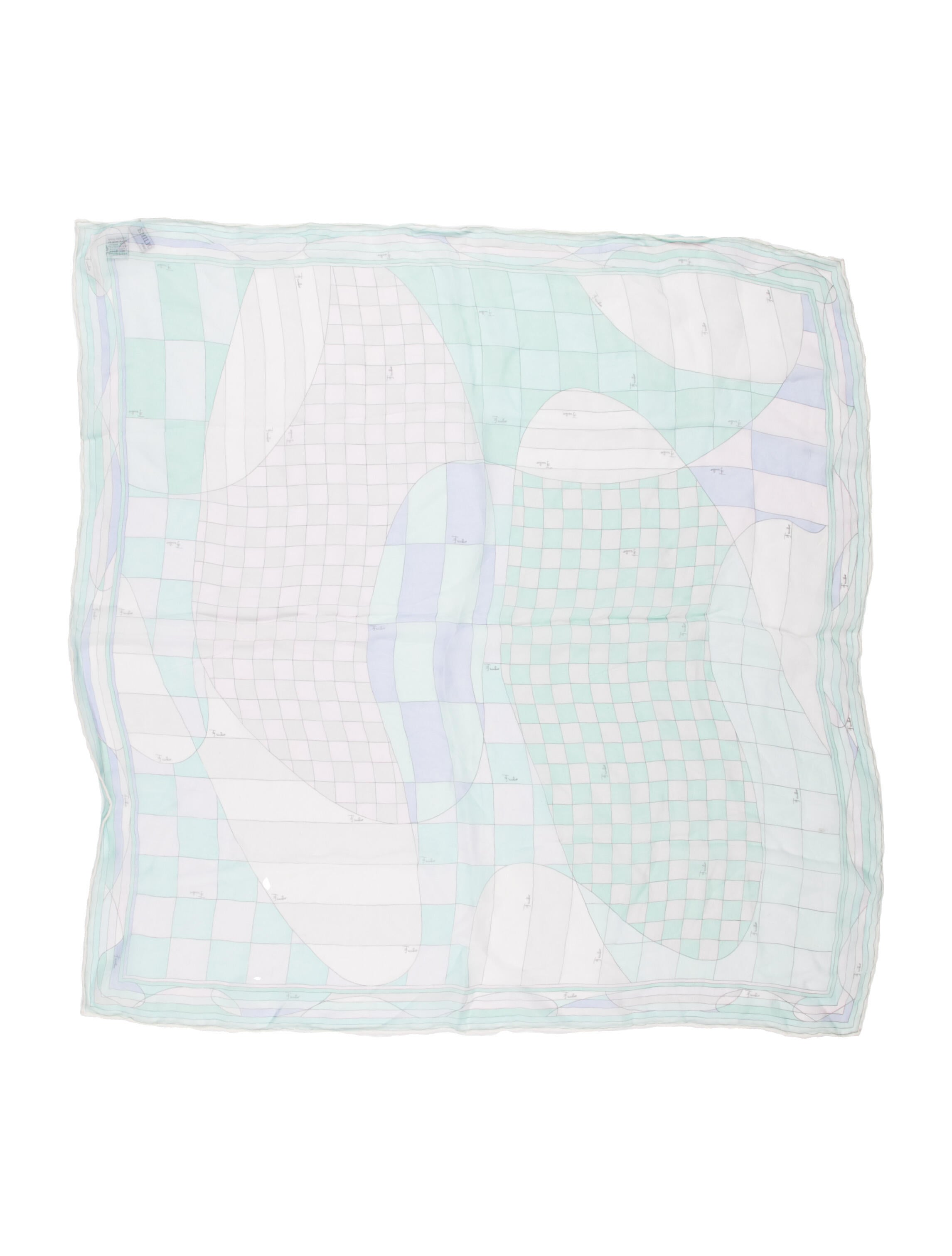 Emilio Pucci Silk Printed Scarf